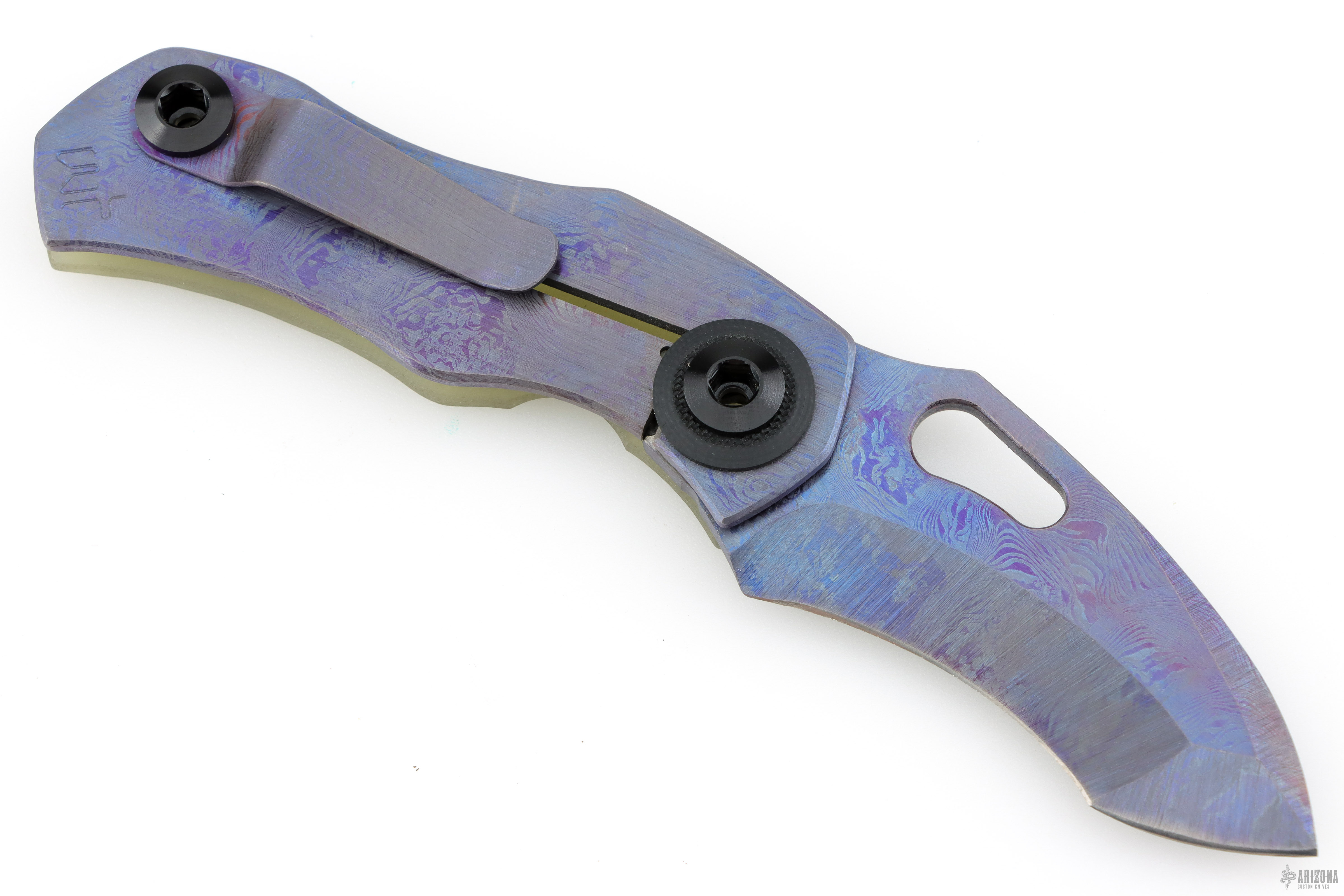 Sfs Frame Strap SFS Titanium Frame Lock - Arizona Custom Knives