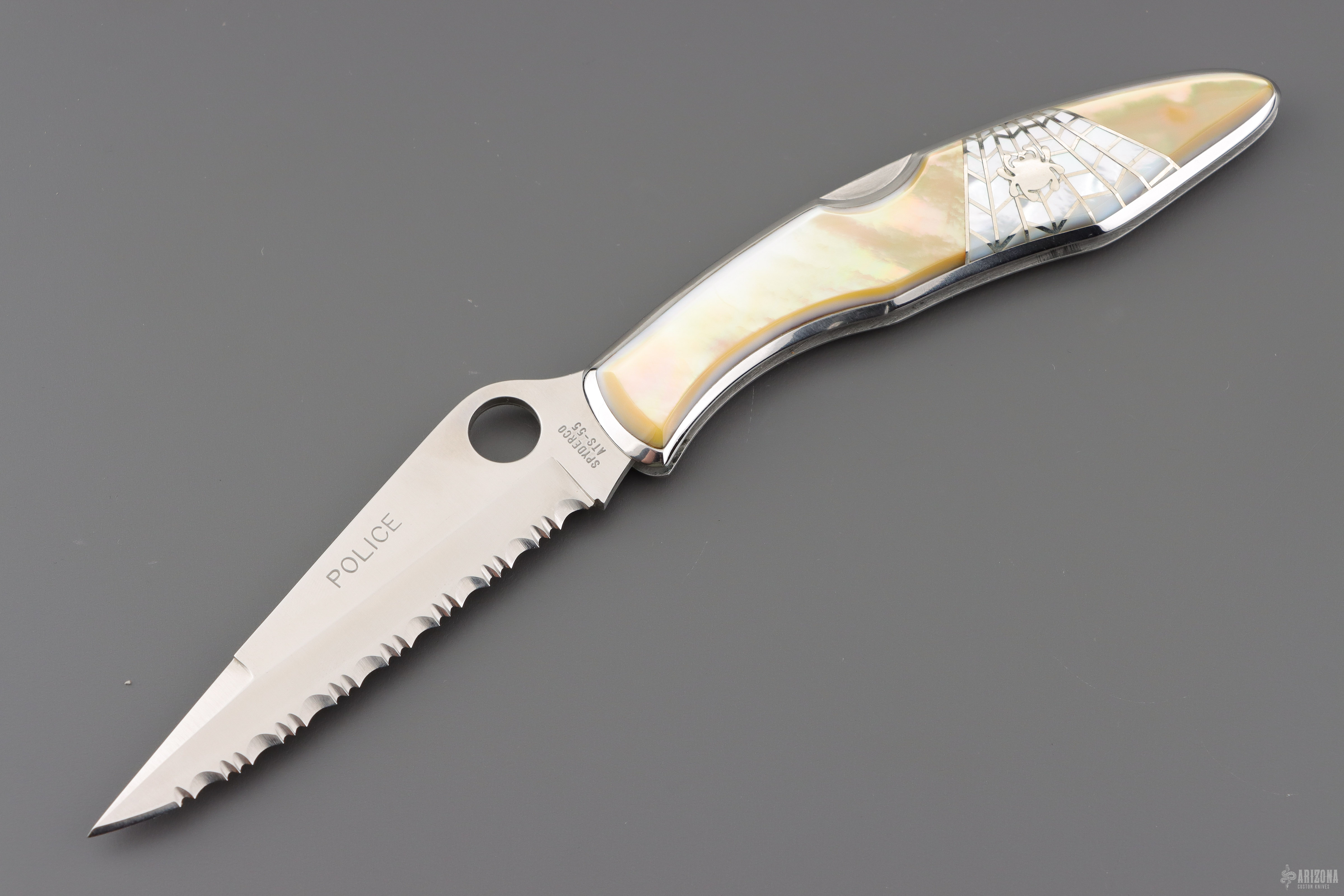 豚*汁様 MAD POLICE スネークオペレーター スライド Psyop Button Lock | Nitro-V Steel Utility Folding Knife