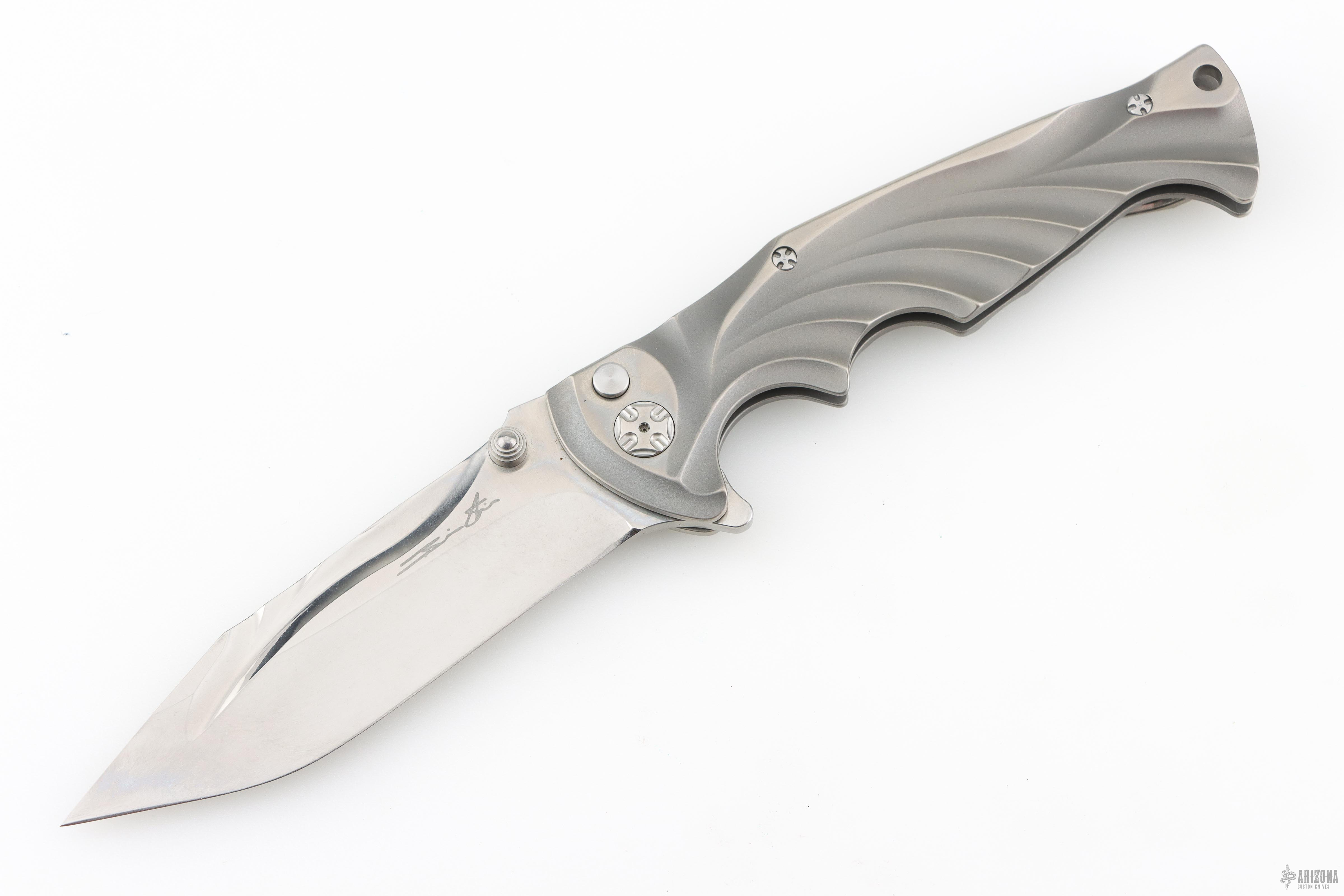 Tighe Breaker Framelock Flipper - Arizona Custom Knives