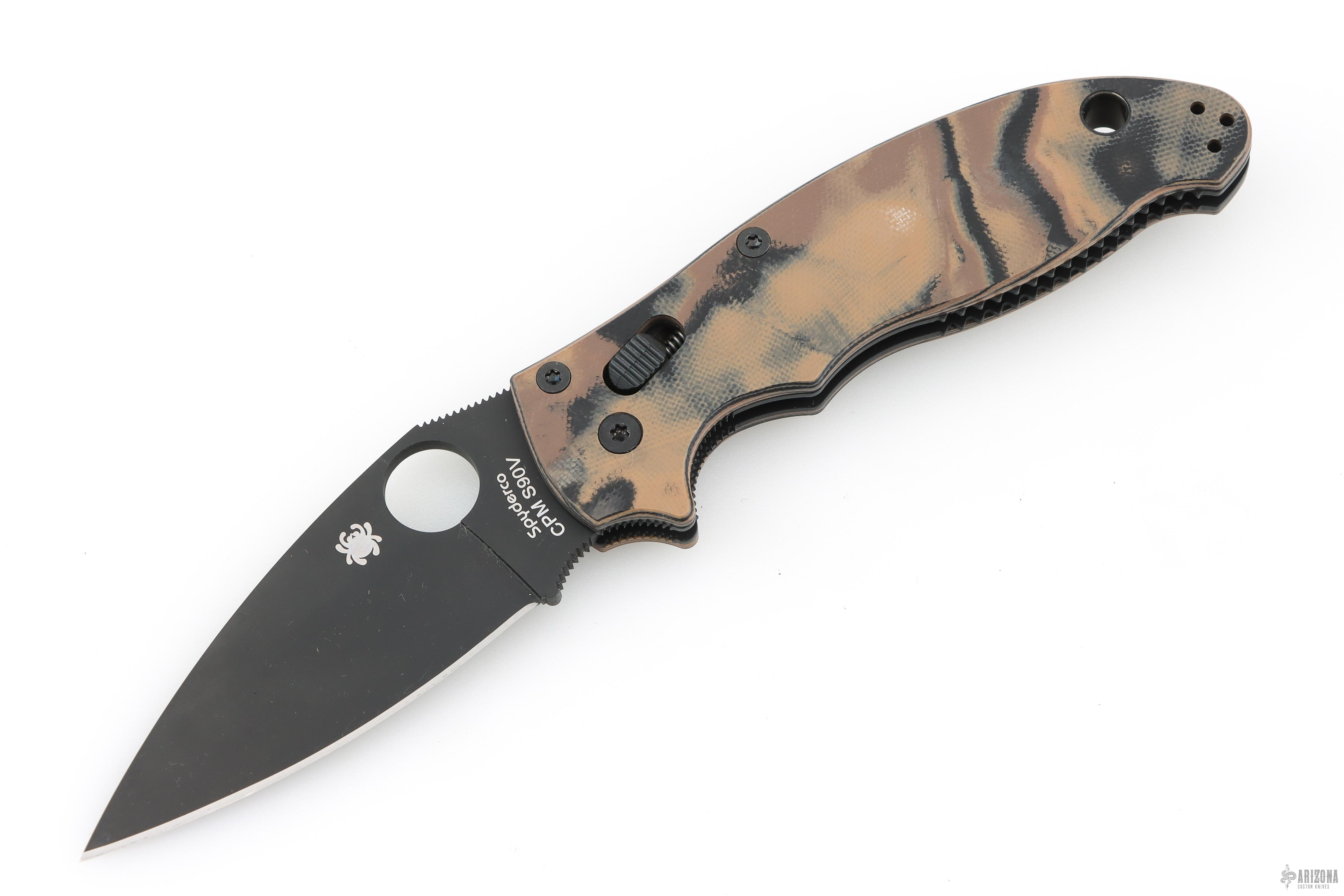 C101MGPBRBBK2 Manix 2 Brn/Blk S90V - Arizona Custom Knives