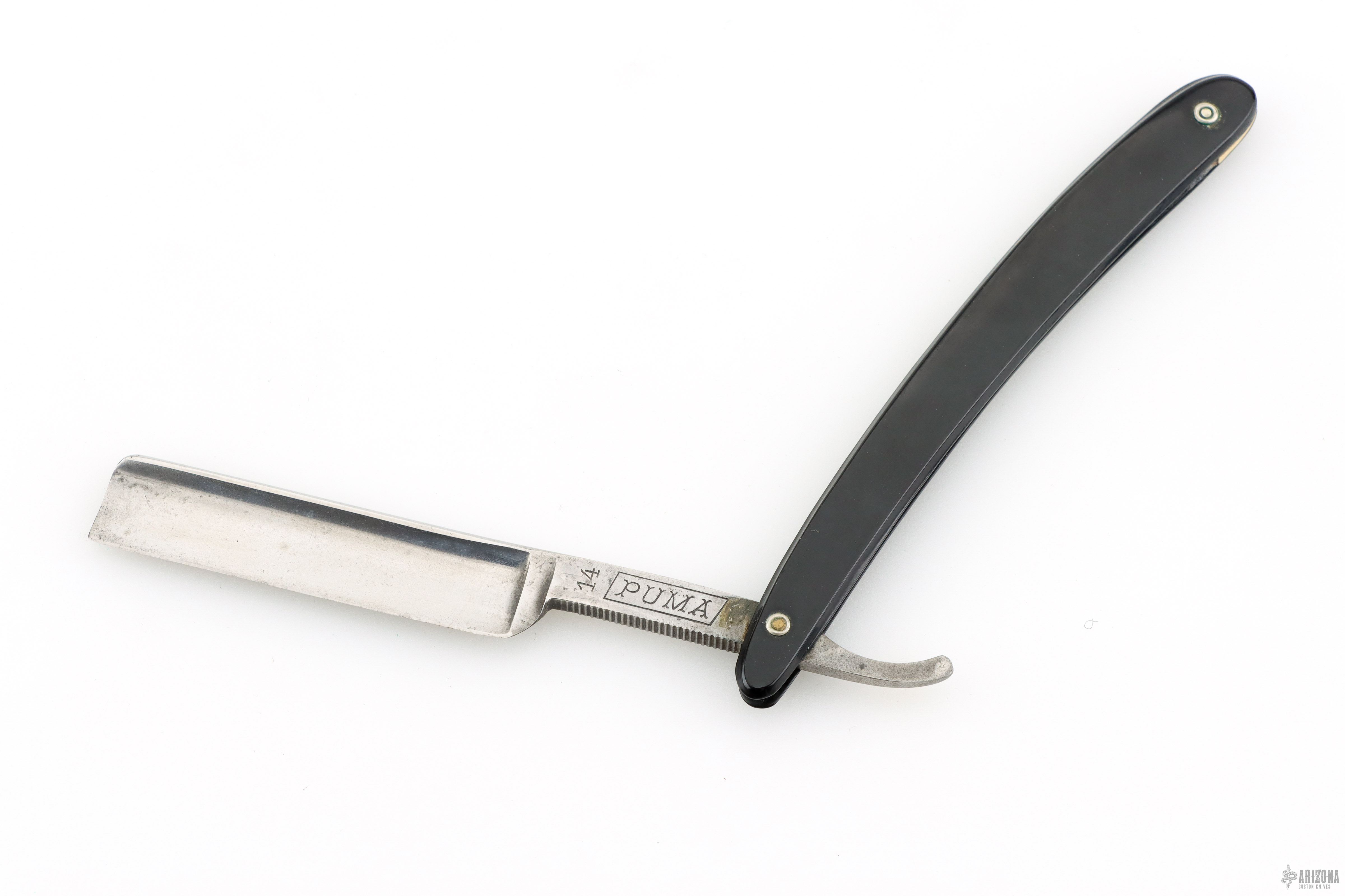 Puma 14 Soligen Vintage Straight Razor - Arizona Custom Knives