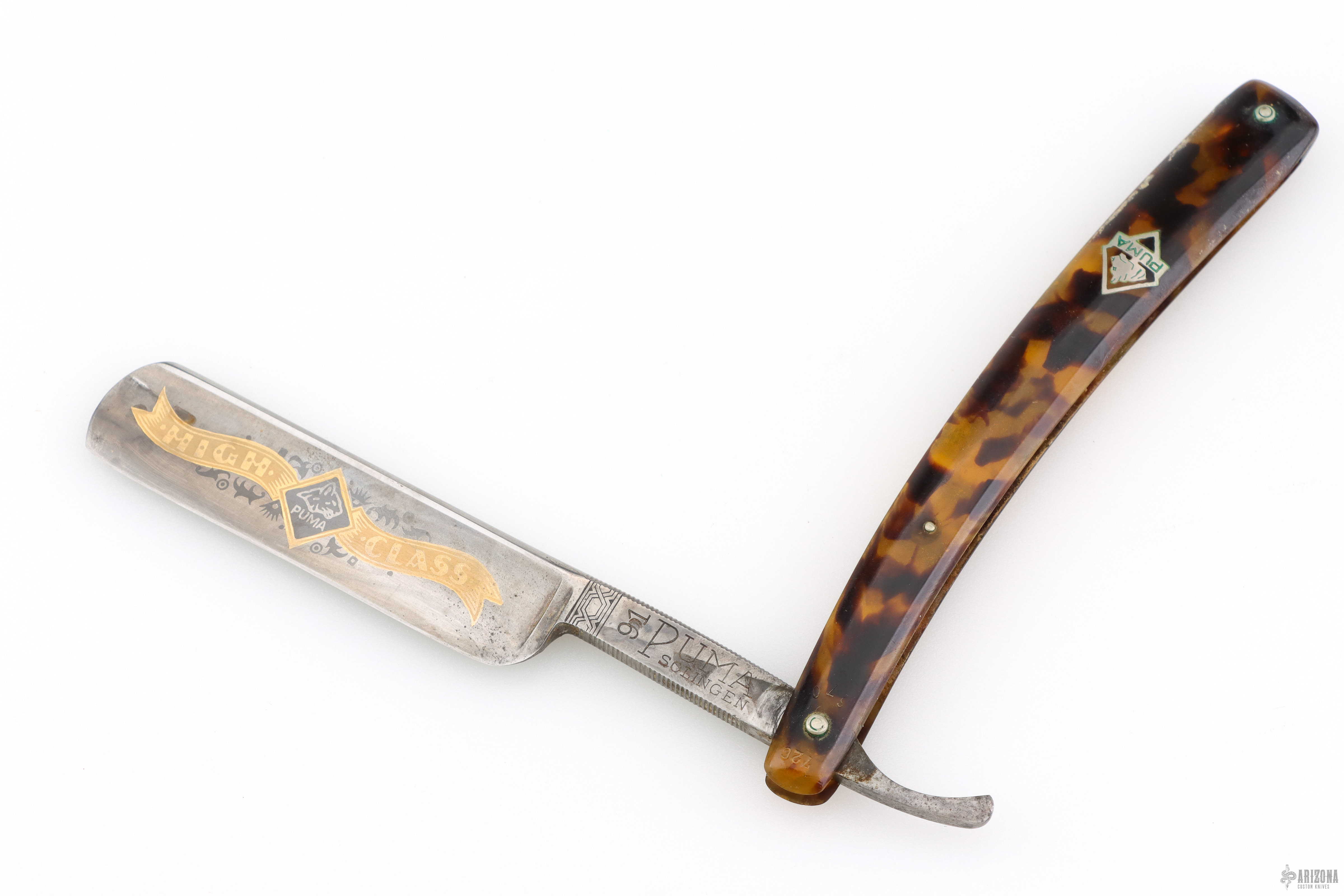Puma 91 Soligen Vintage Straight Razor - High Class - Arizona