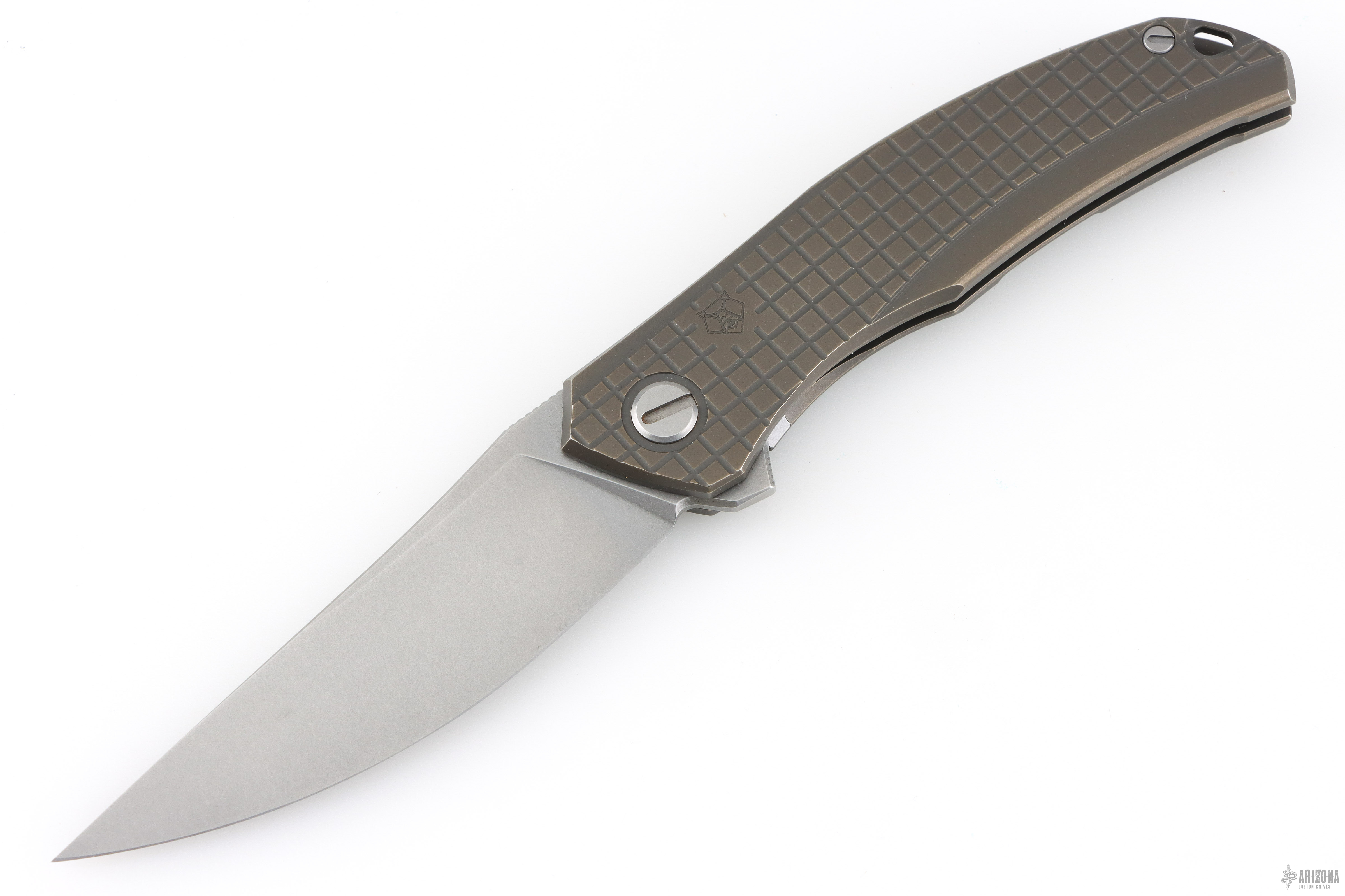 Supro Clemont スプロ　ビザール　335タイプ　美品 Quantum MEFP - Bronze Ano - Arizona Custom Knives