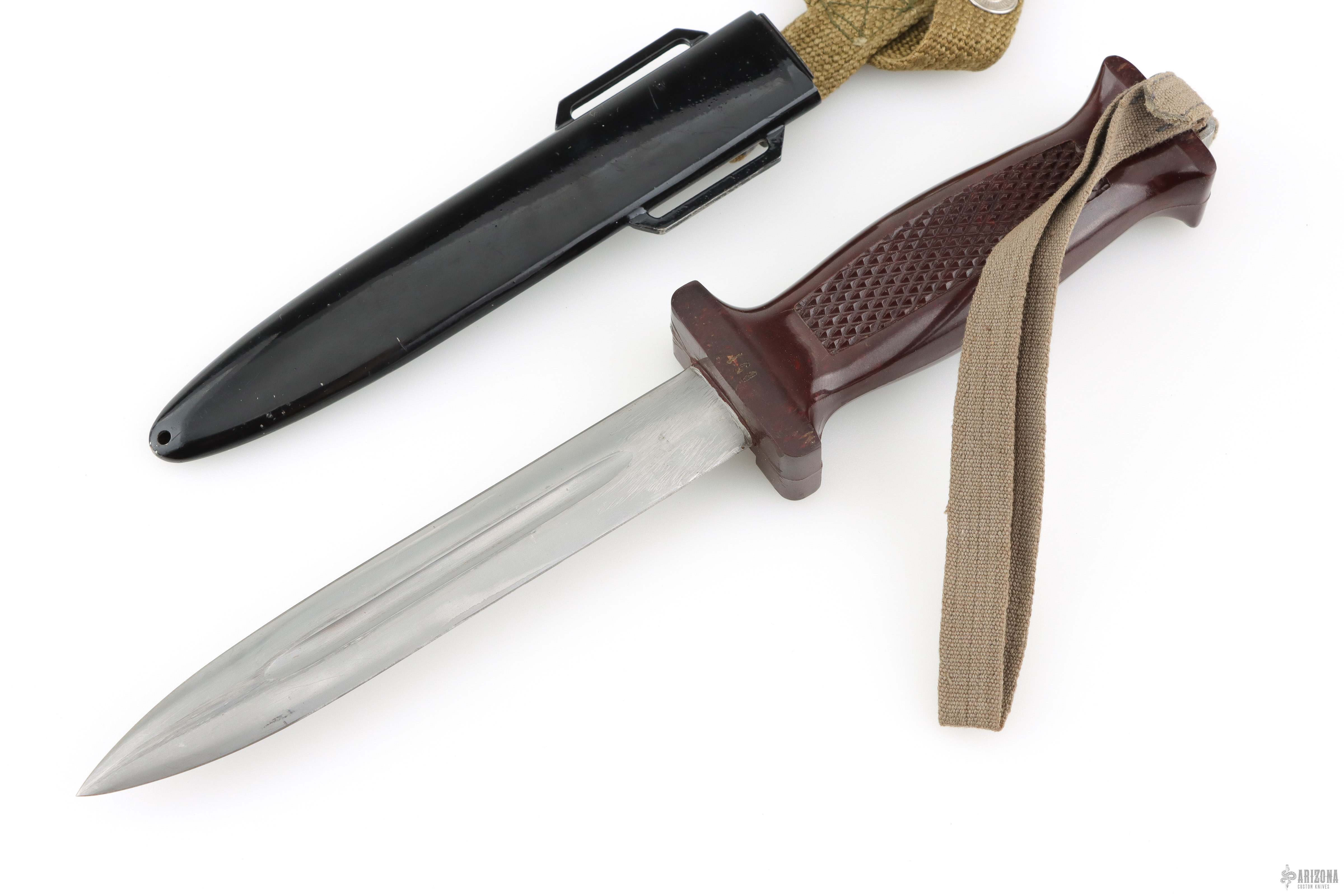 DDR NVA combat knife KM66 - 2nd model #851. - Arizona Custom Knives
