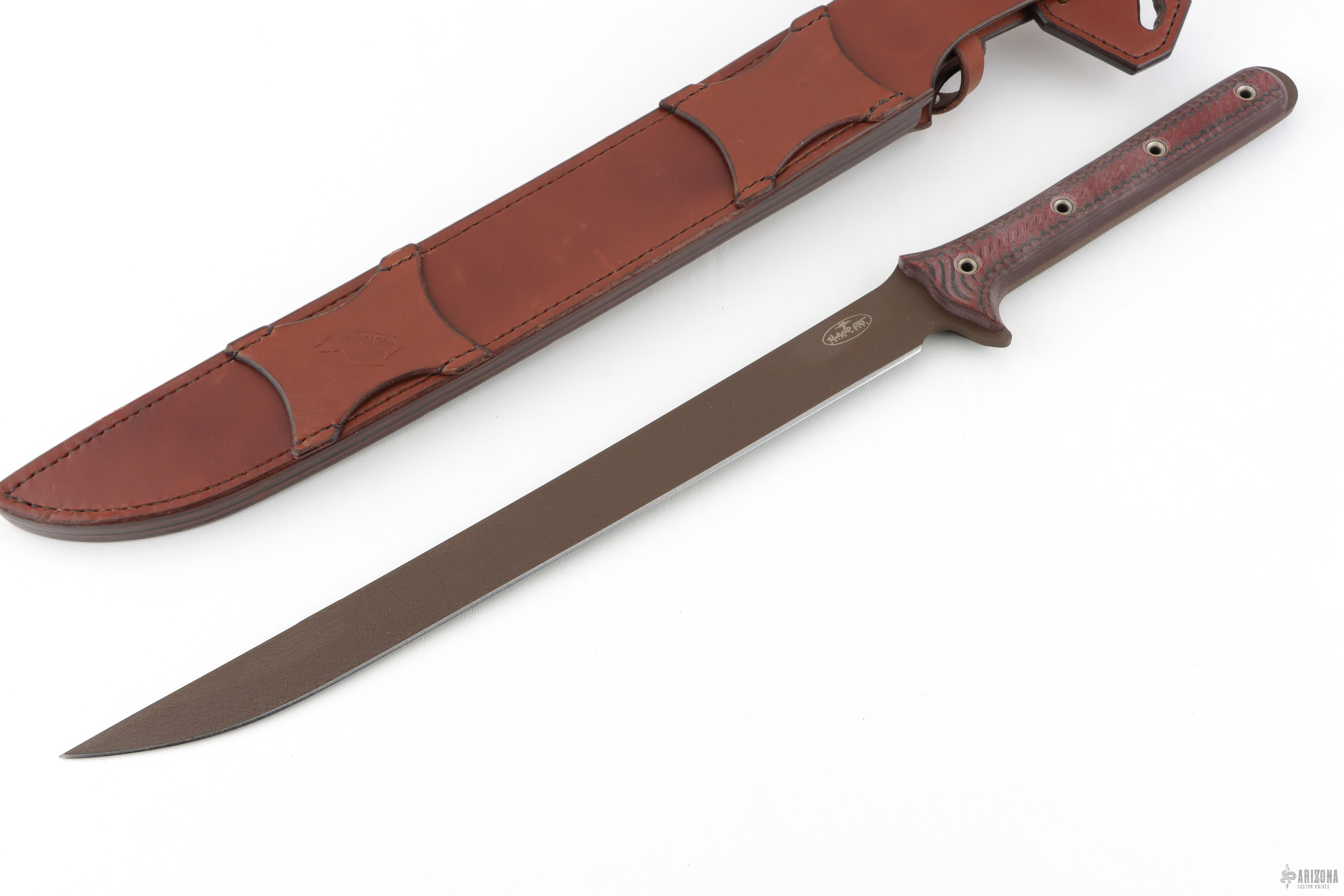 Rodent Rucki w/ Custom Leather Sheath by Chuddy Bear - Arizona Custom ...