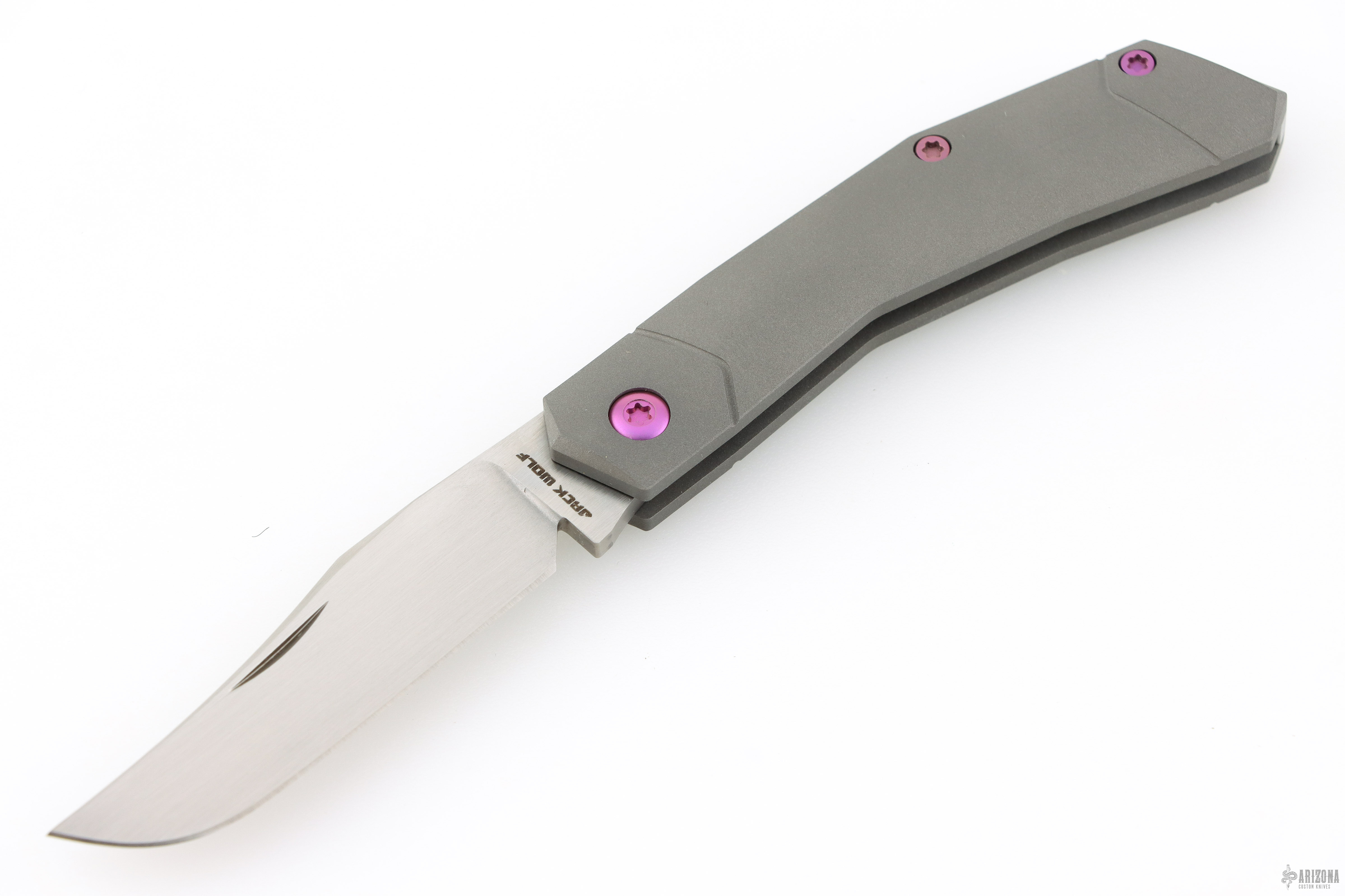 Mini Cyborg Jack - Titanium Smooth - Arizona Custom Knives