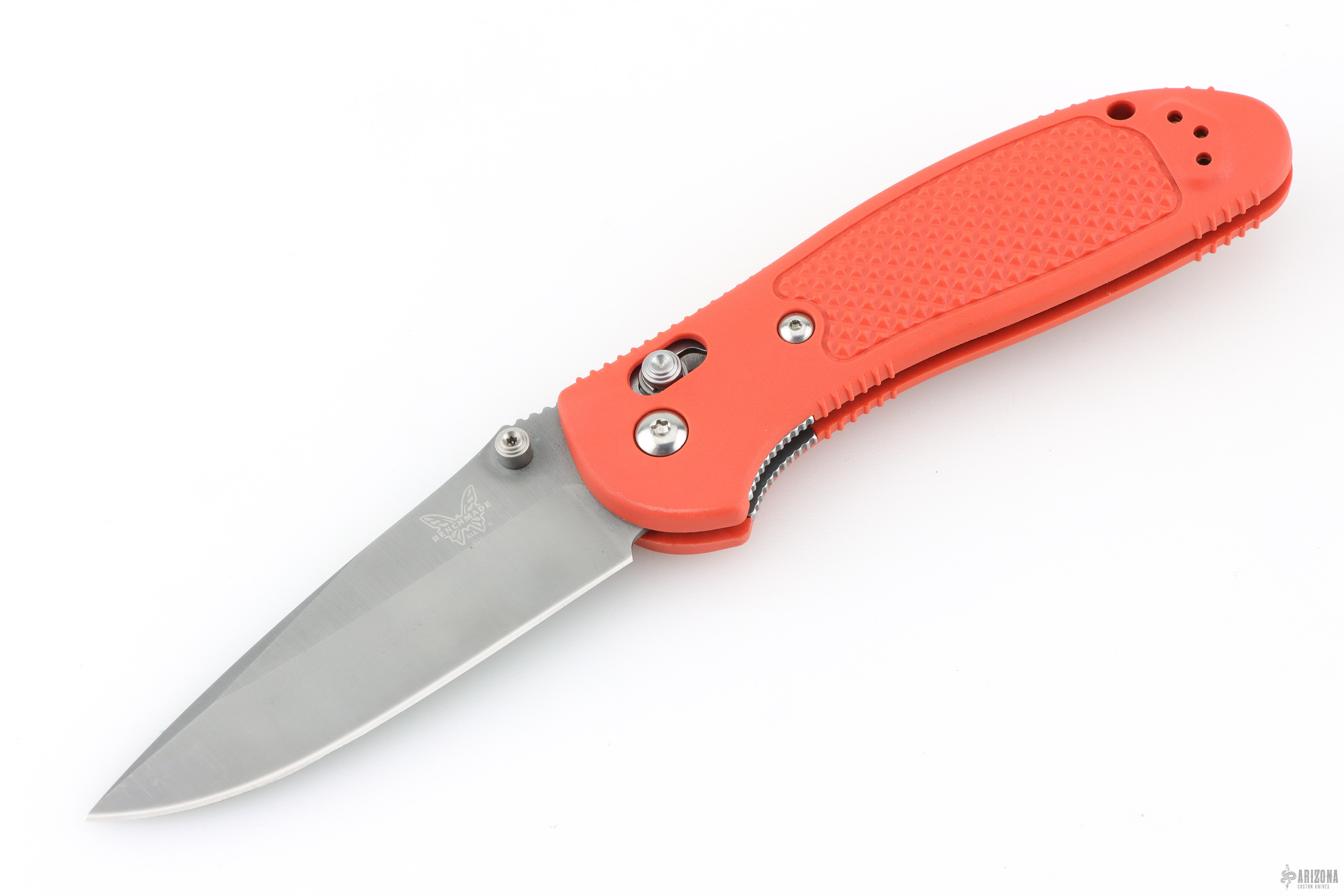 551H2O Griptilian - Orange - X15-TN Steel - Arizona Custom Knives