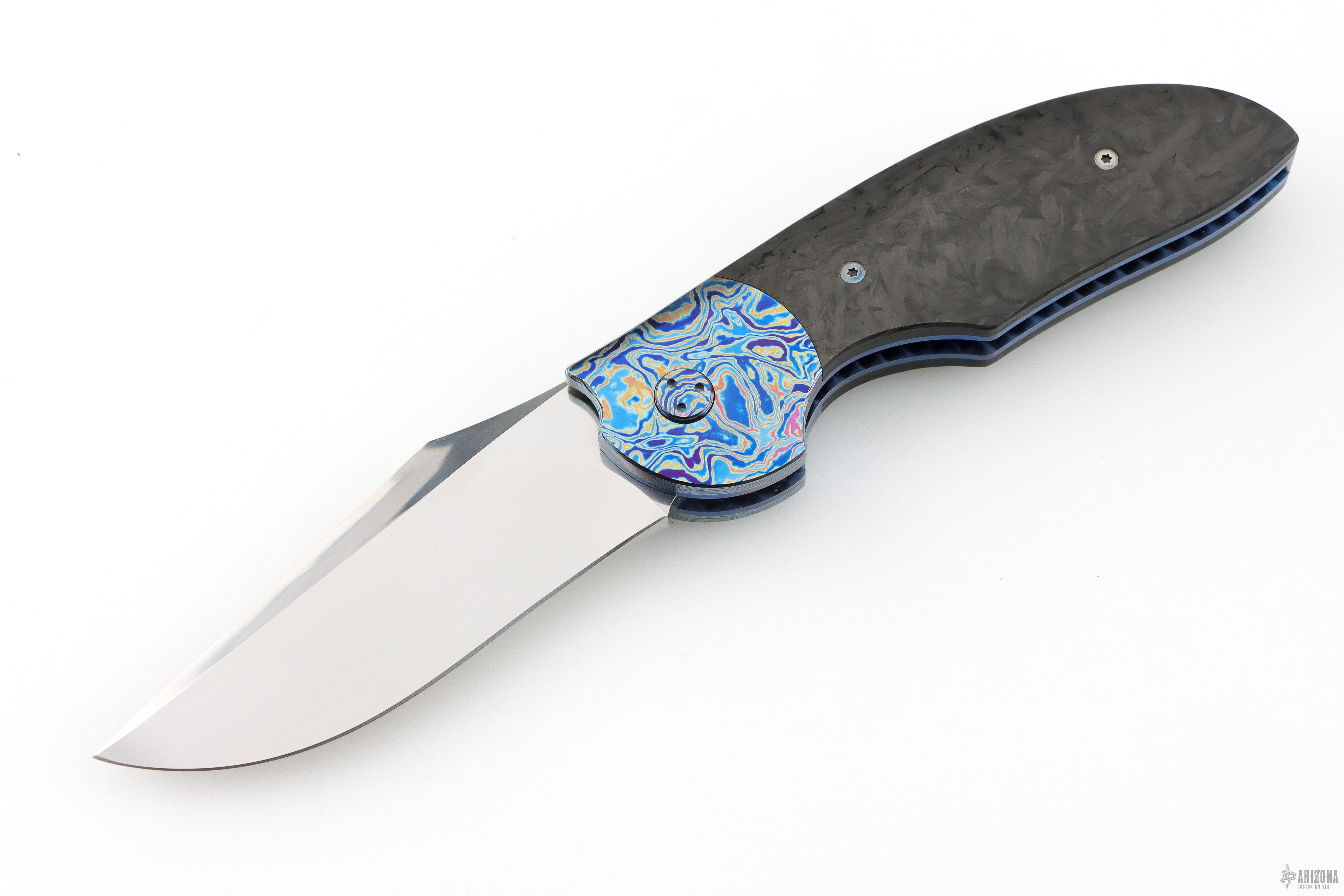 Non-Flipper Flipper - Mokuti and Marbled Carbon Fiber - Arizona
