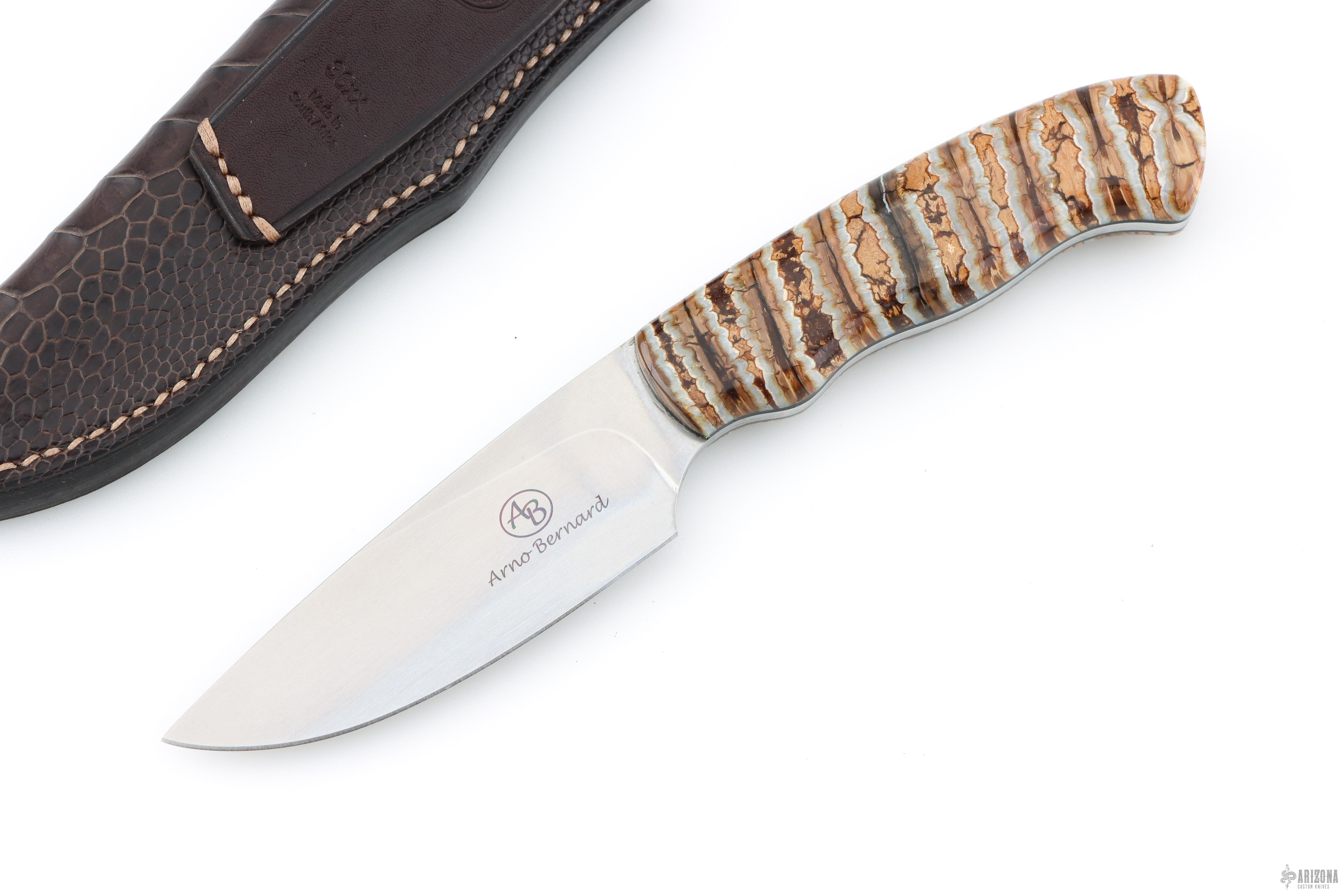 Zebra - Mammoth Molar - Arizona Custom Knives