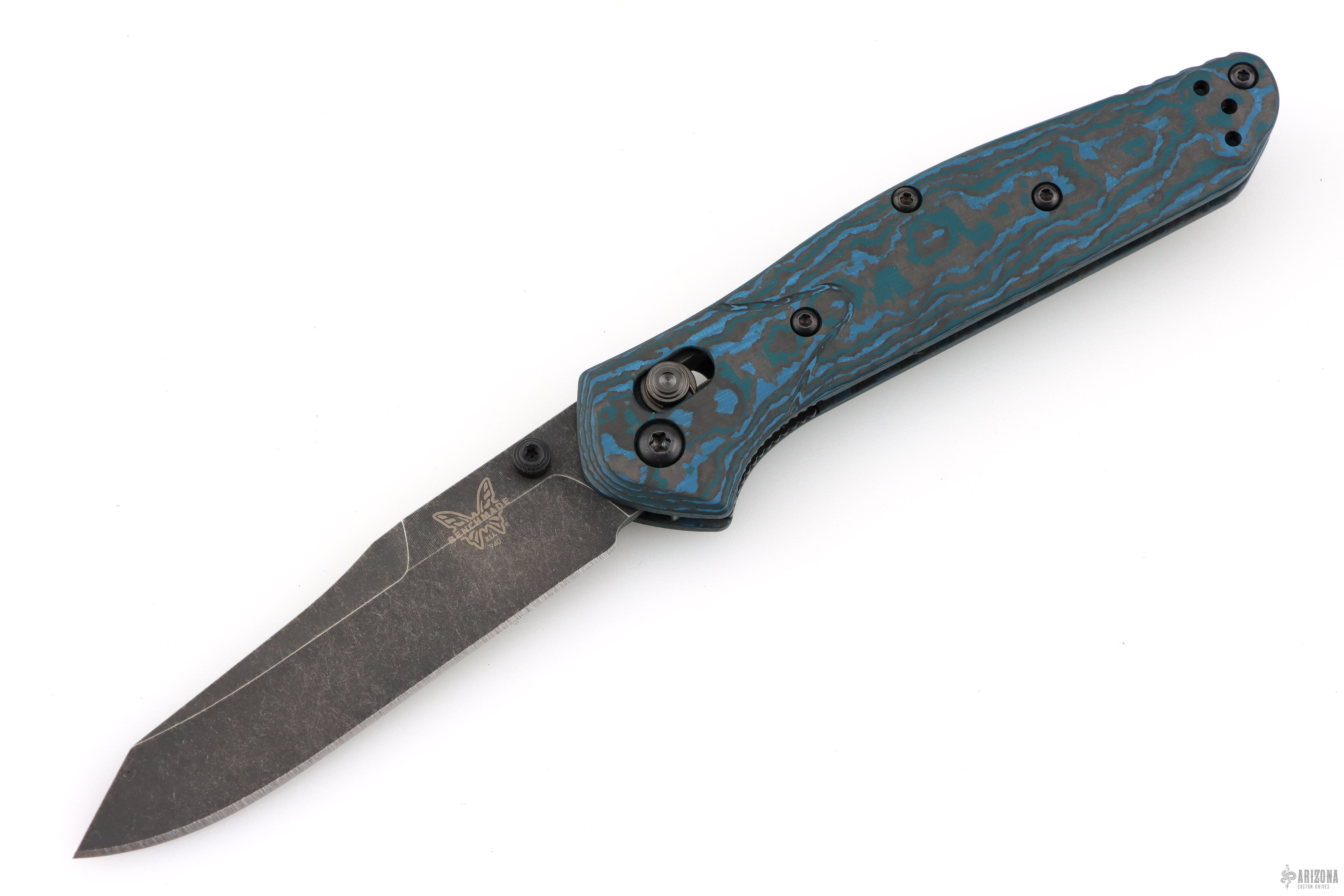 940BK-2404 940 Osborne AXIS Lock Knife Arctic Storm Fatcarbon