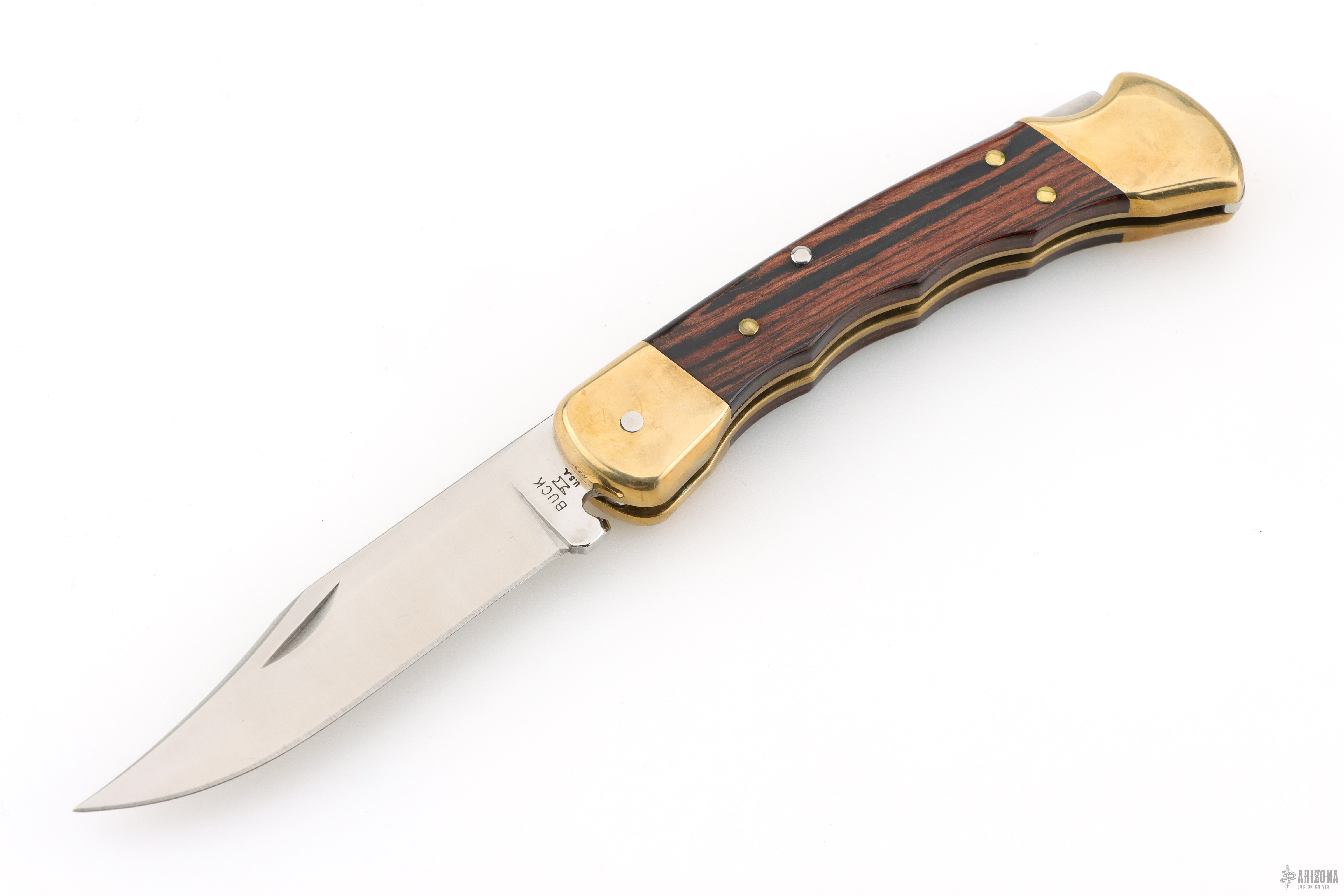 Left Handed Buck 110 - S.W.A.T. Auto Conversion - Arizona Custom Knives