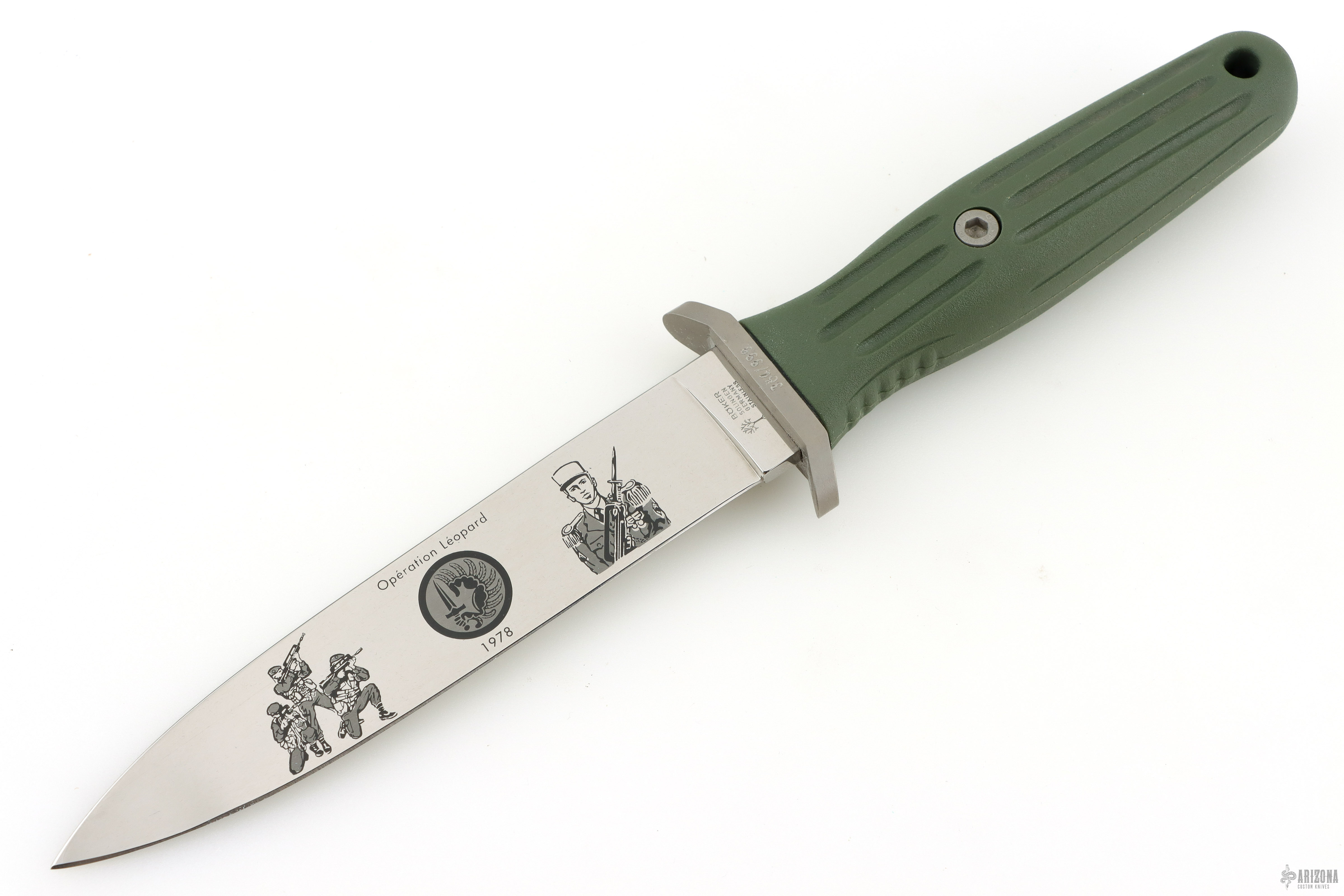 ヒデ　ZEROFIGHTER エリートフォース ELITE FORCE A-F Elite Forces Series - Operation Leopard - Arizona Custom Knives