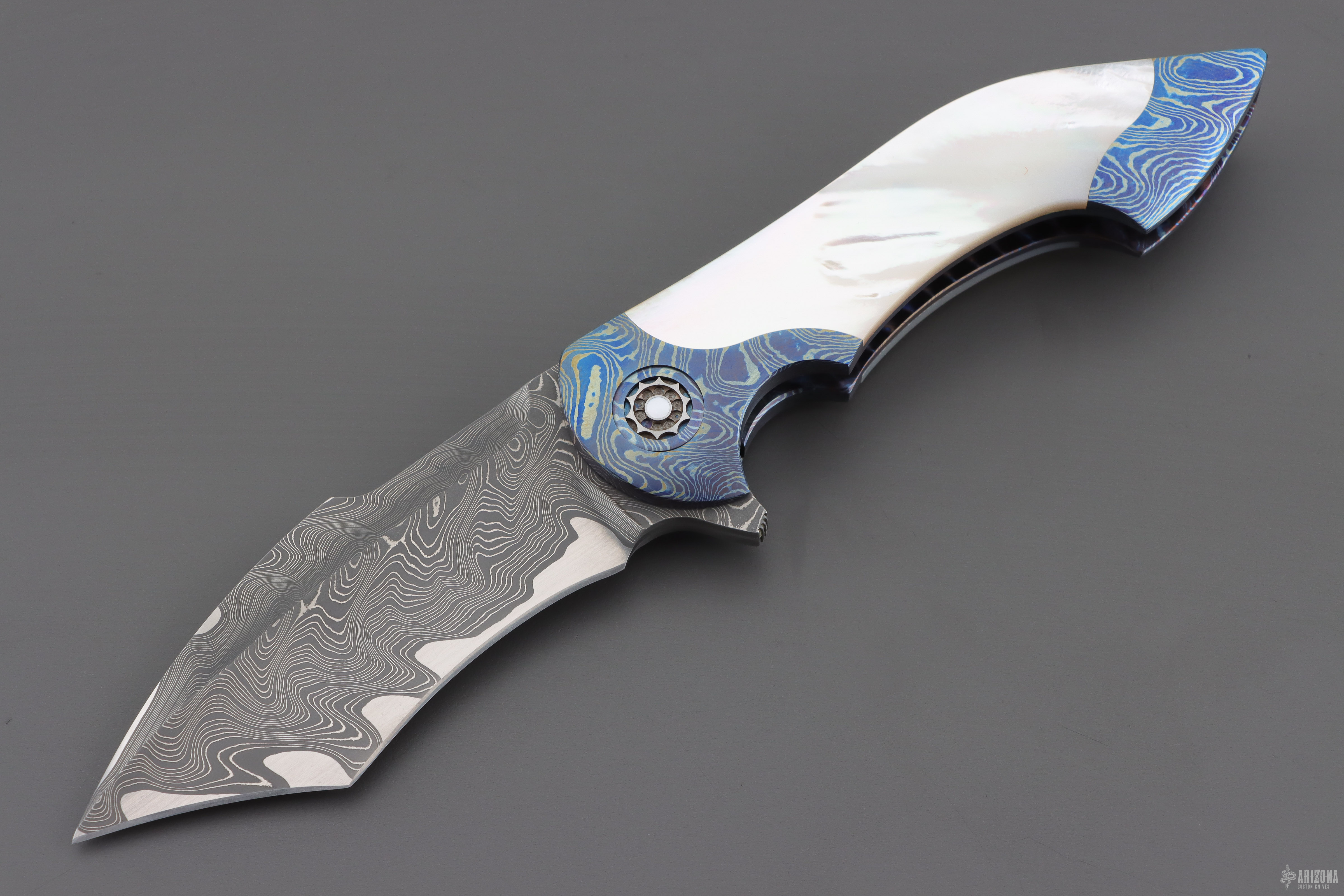 Mini Battle Flipper - Full Dress - Arizona Custom Knives