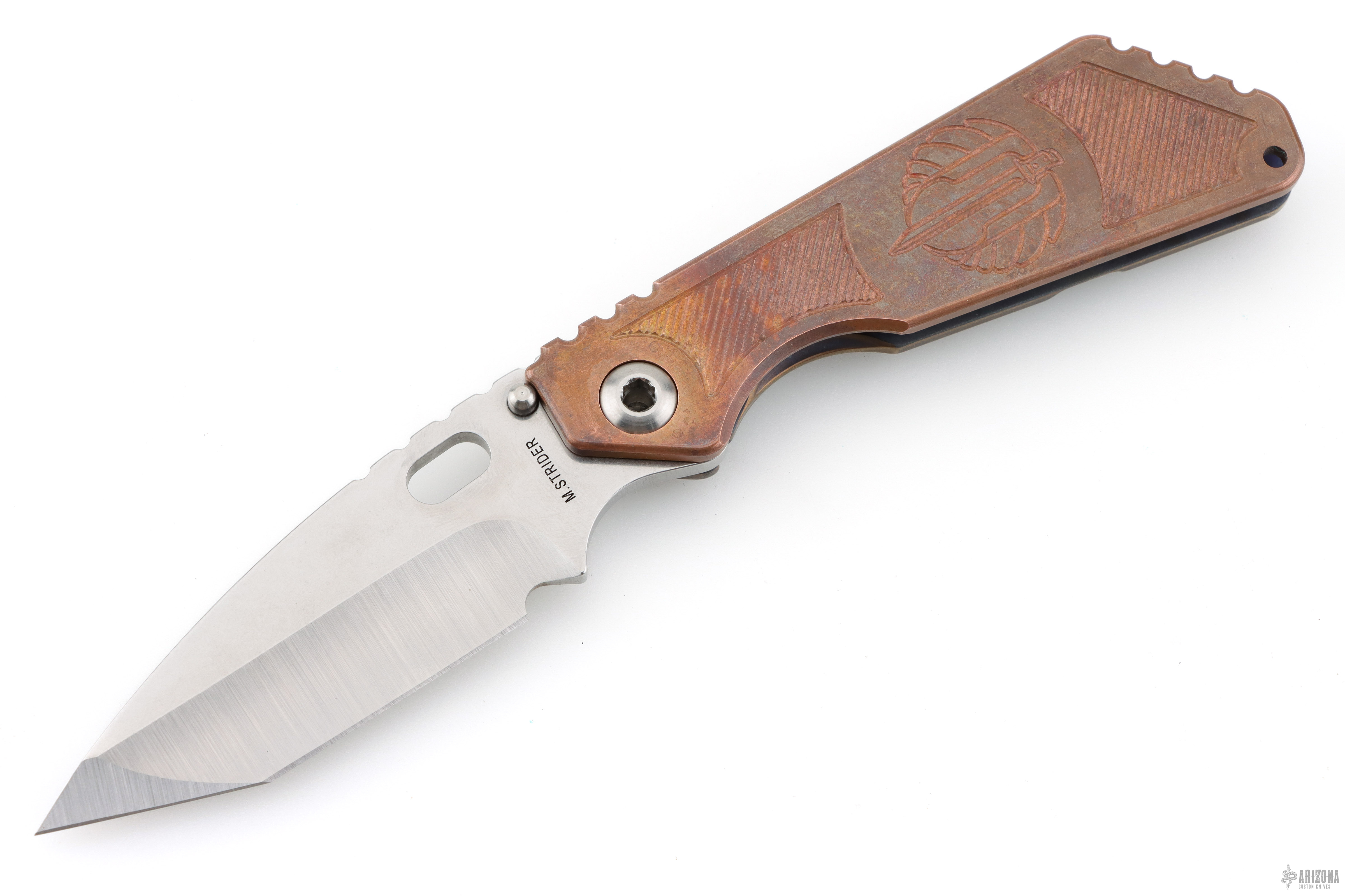 MS SMF - Copper -Tanto- California Custom Knife Show 2025