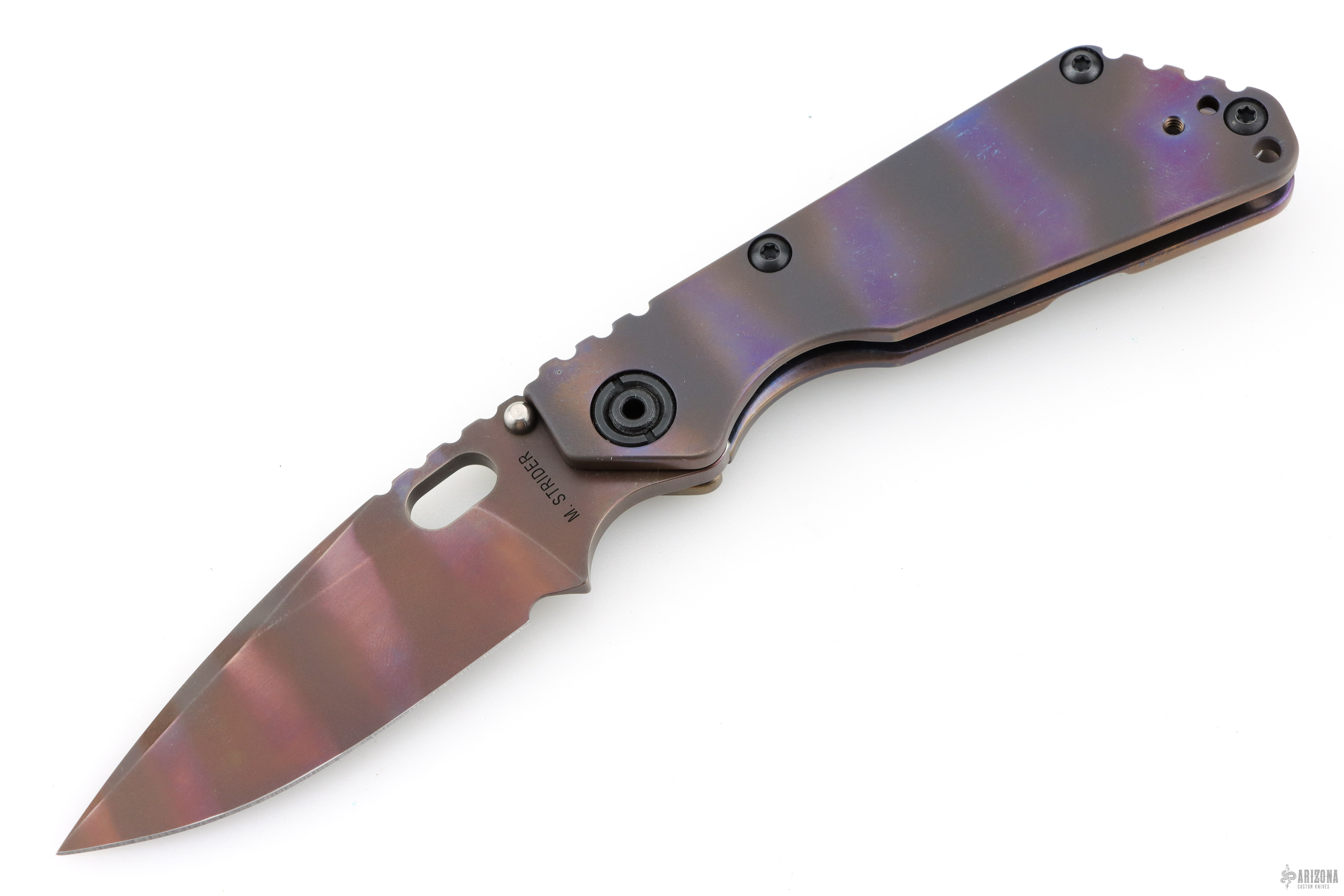 SnG HCS Titanium - Ghost HC Blade - MagnaCut - Arizona Custom Knives