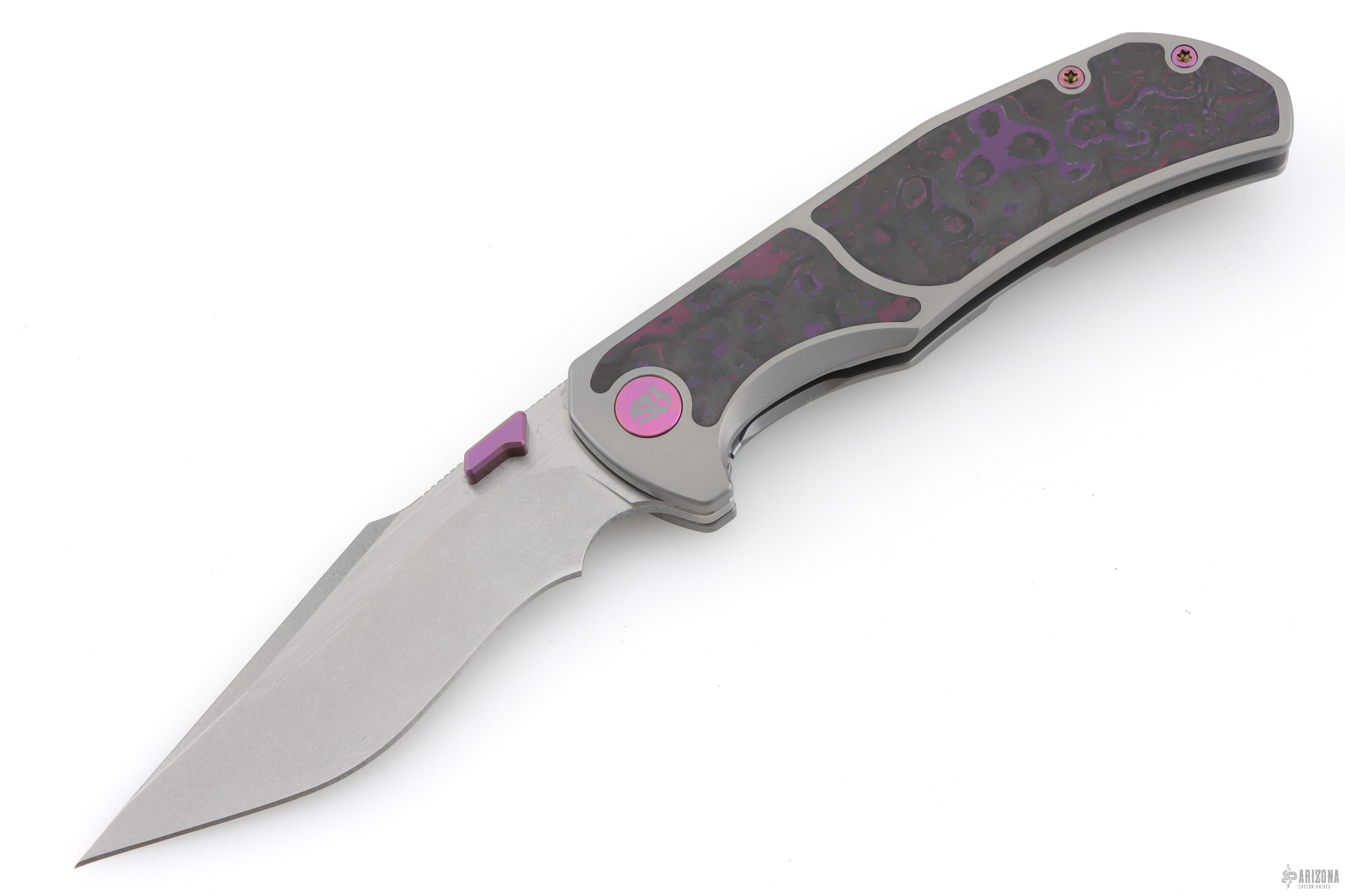 Jim Skelton Collab Hellraiser Frame Lock Flipper Knife, Vanax