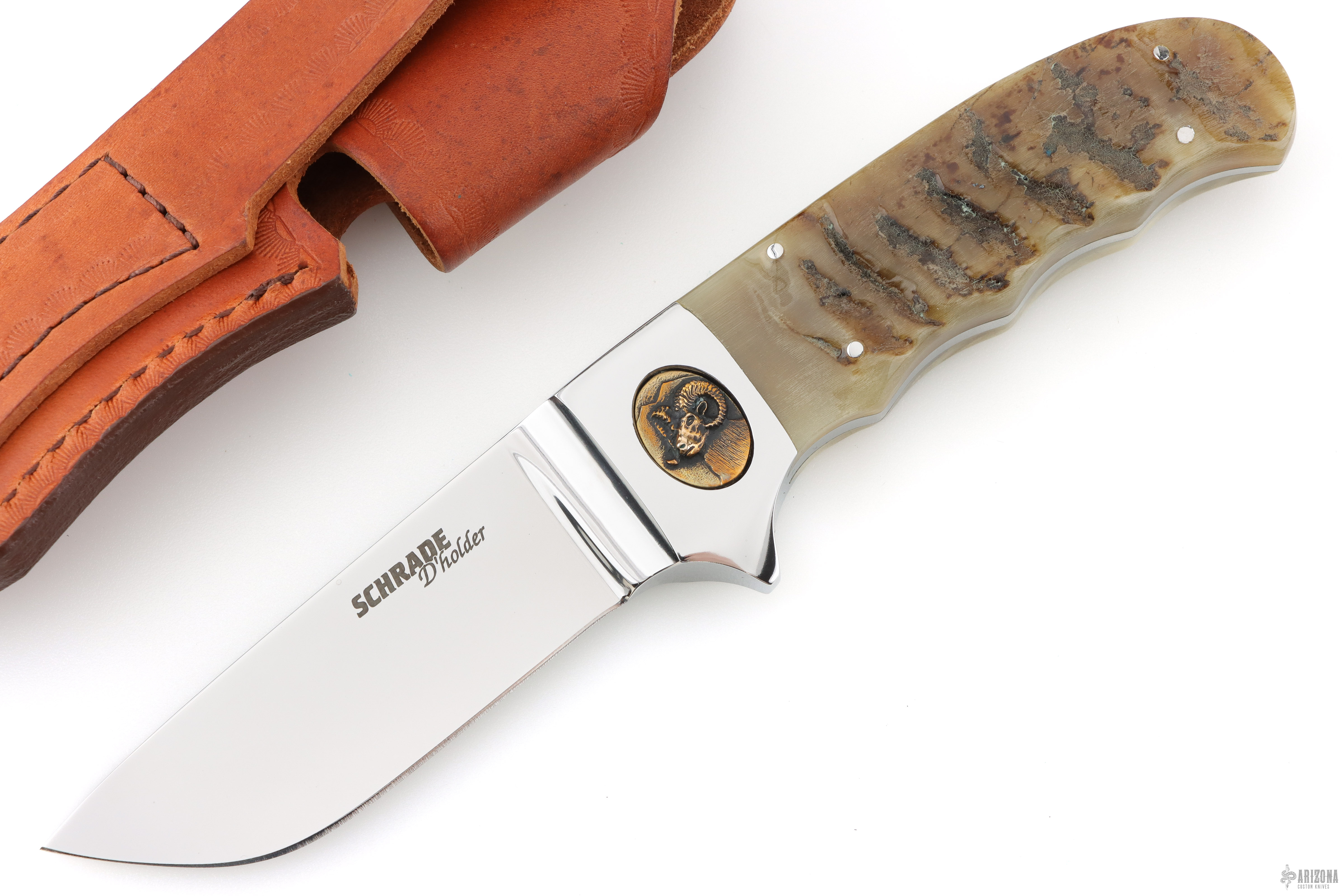 Schrade/D'Holder Integral Ram Hunter - Arizona Custom Knives
