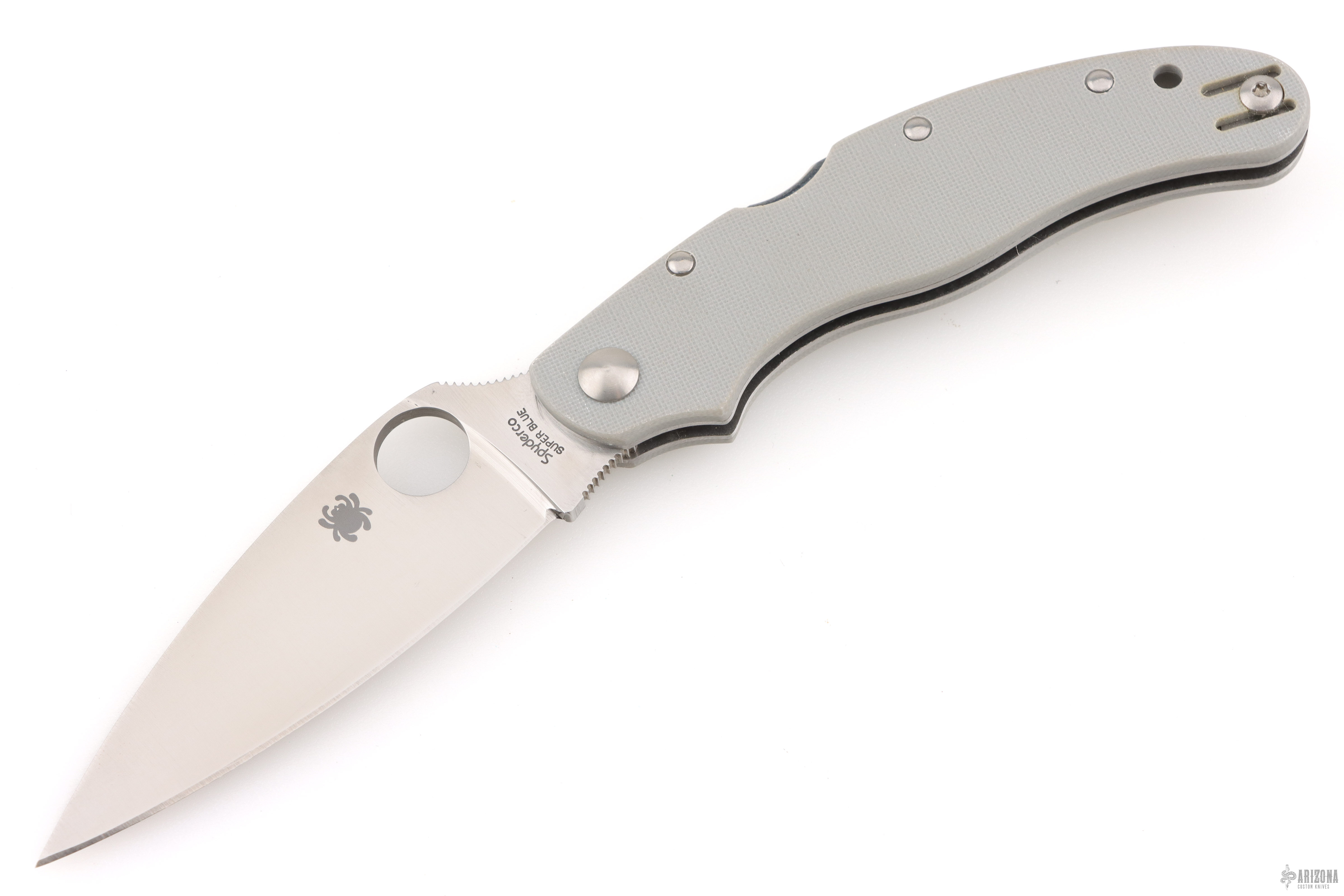 C144GPGY Caly 3.5 Super Blue Pln - Sprint Run - Arizona Custom Knives