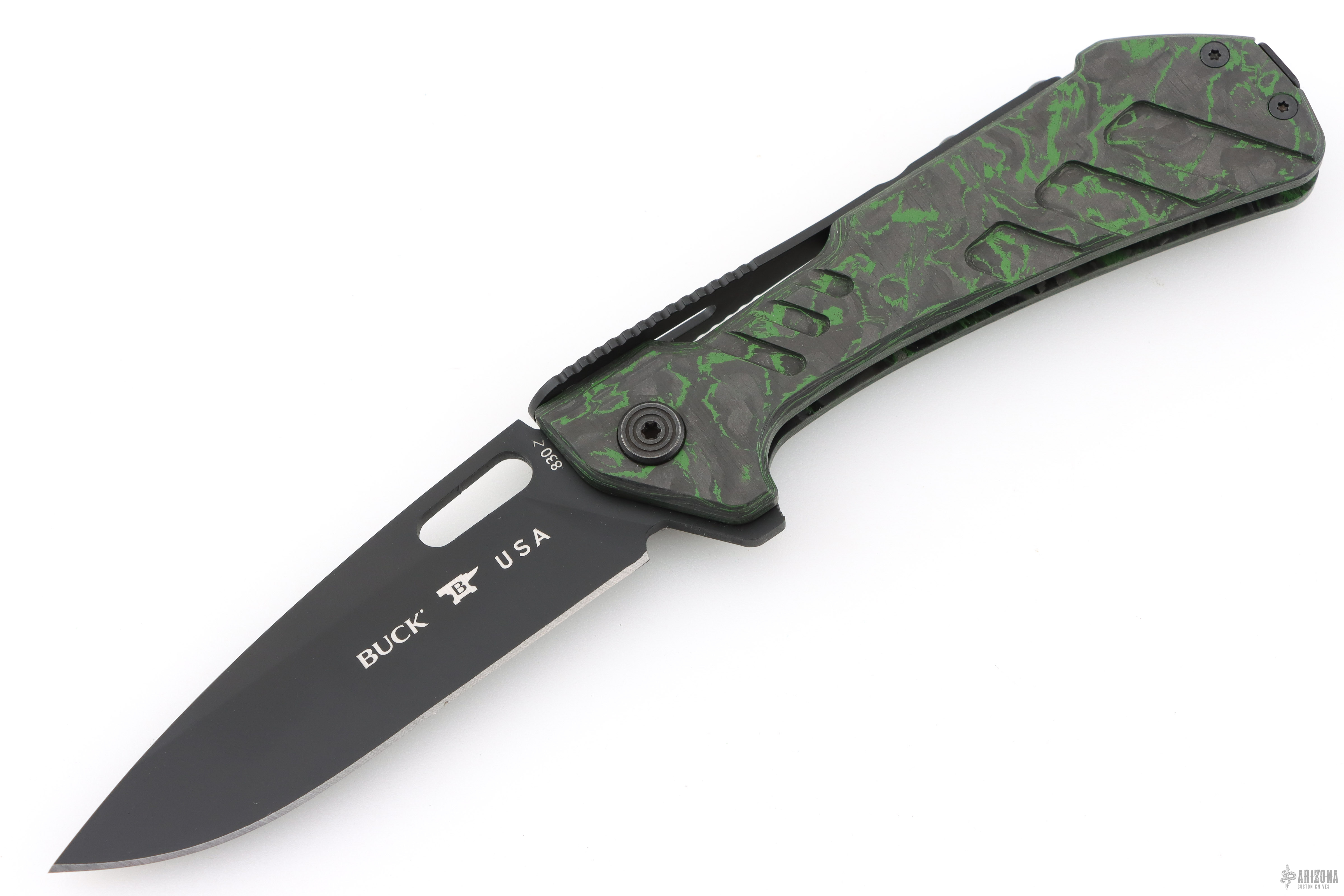 0830CFS-B Marksman - Hawk Knives Collab - Arizona Custom Knives