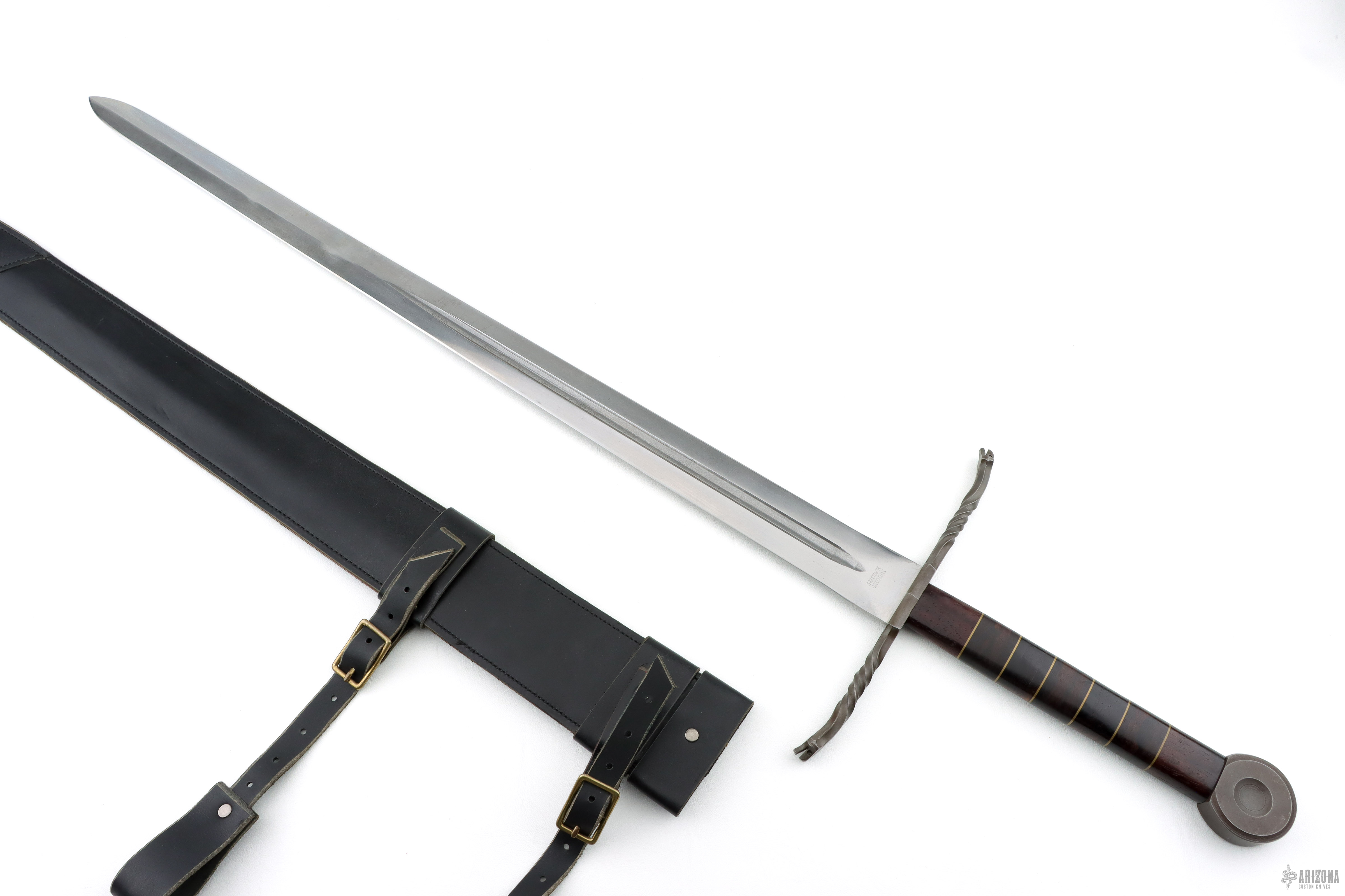 Bright Knight Cruciform 2-Hand Sword - Arizona Custom Knives