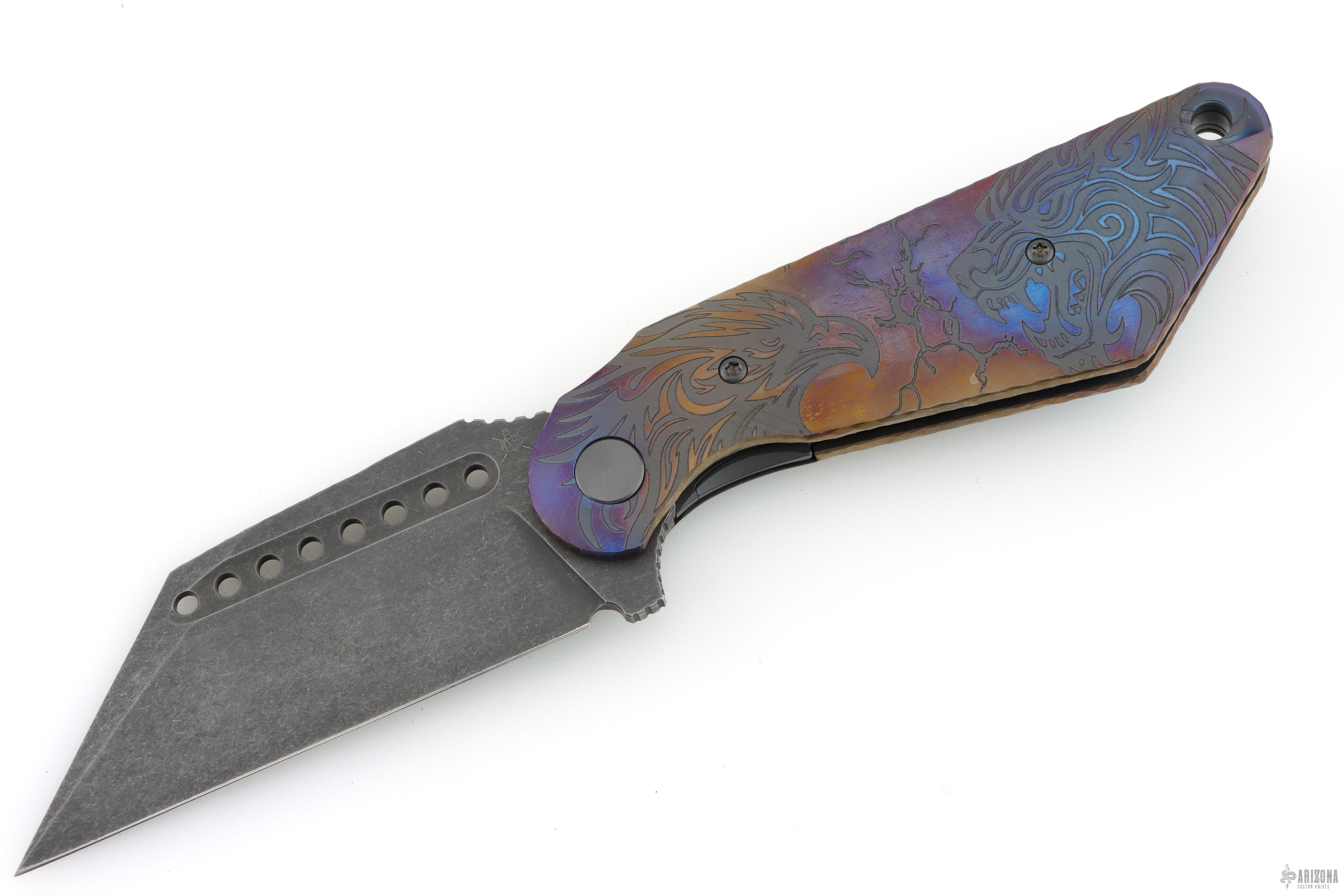 Tibia Linerlock - Jim Skelton Design - Arizona Custom Knives