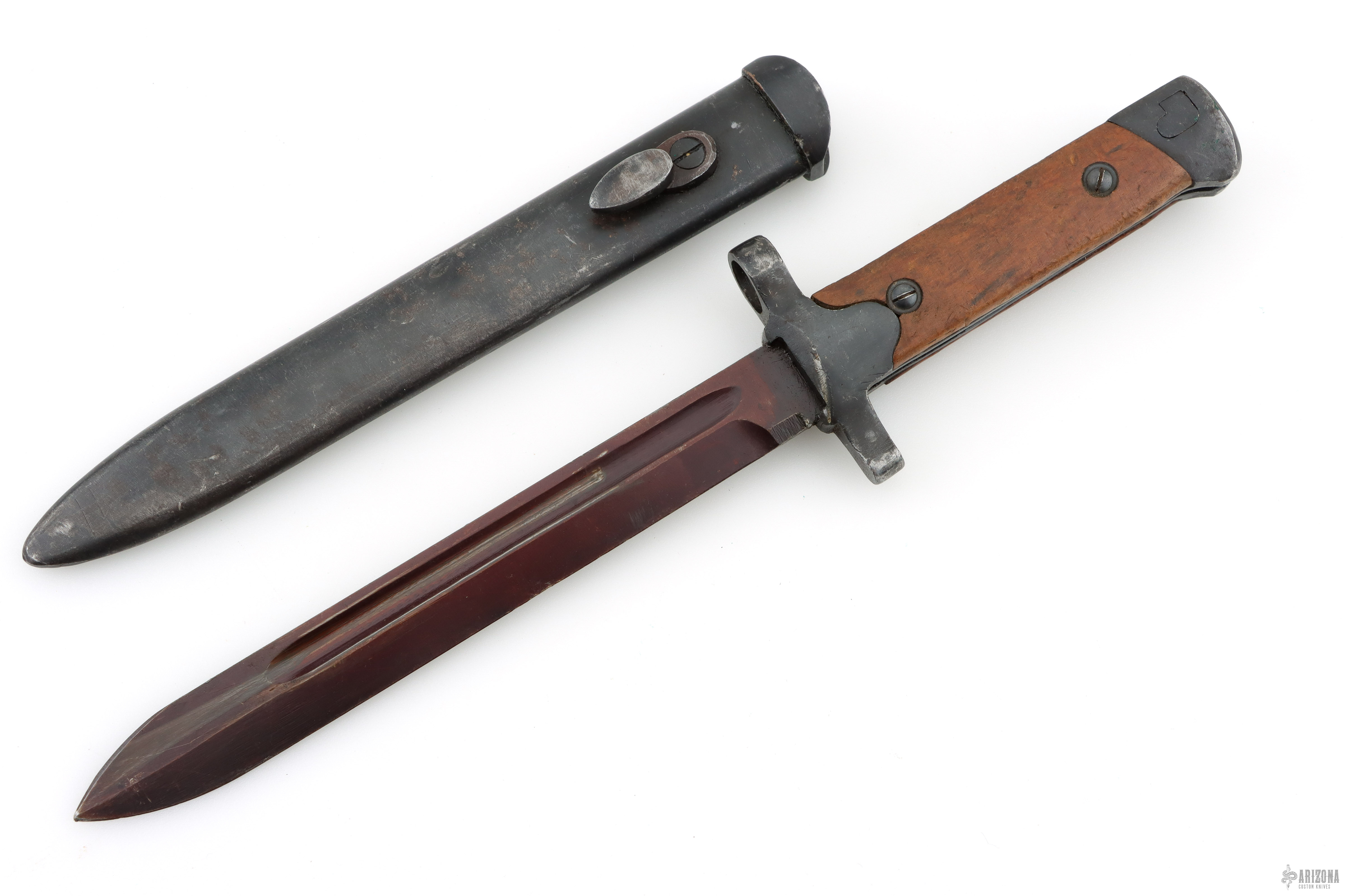 WW2 Italian M1938 Mannlicher Carcano Bayonet - Arizona Custom Knives