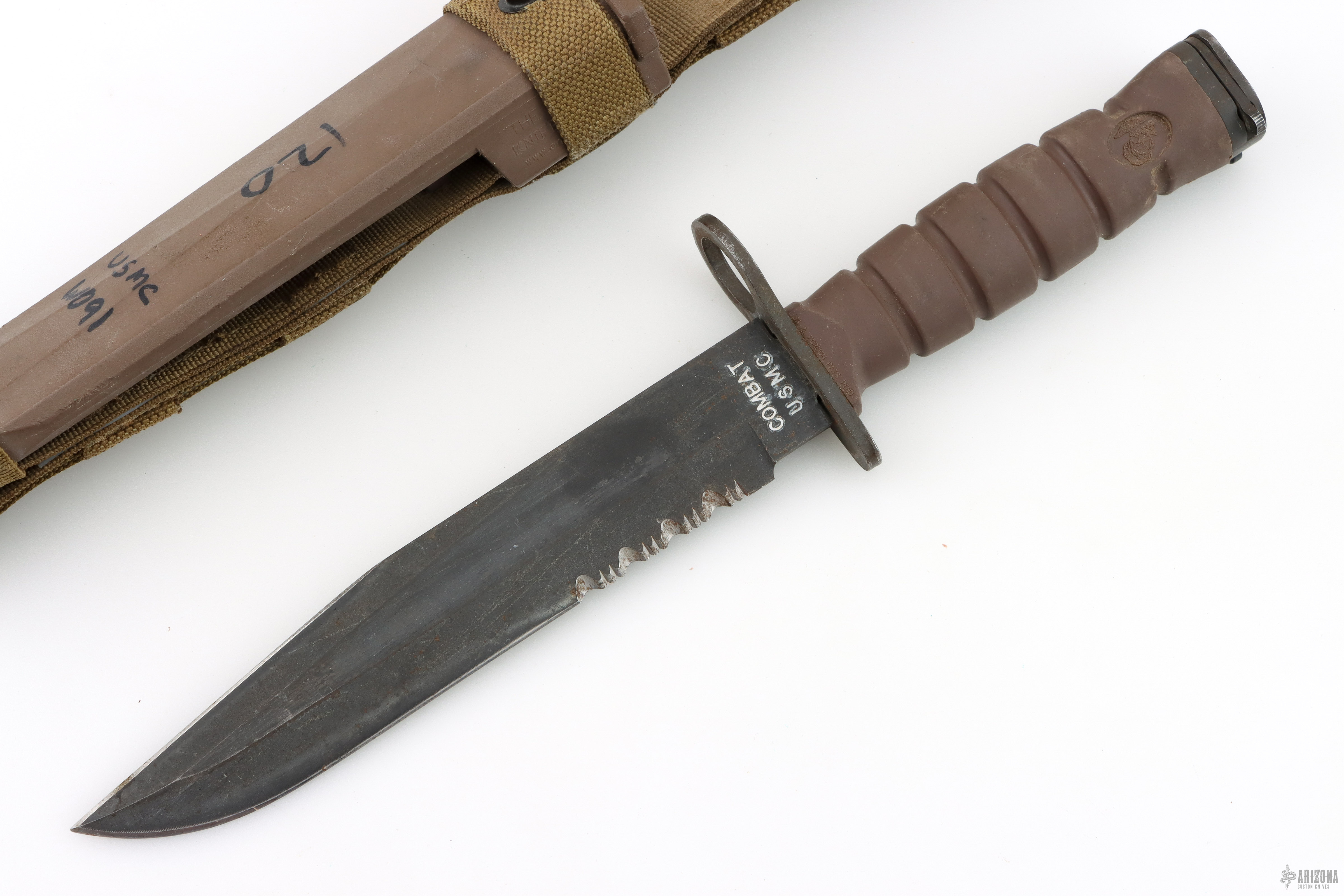 Custom Bayonet Model OKC3S Marine Bayonet - Arizona Custom Knives