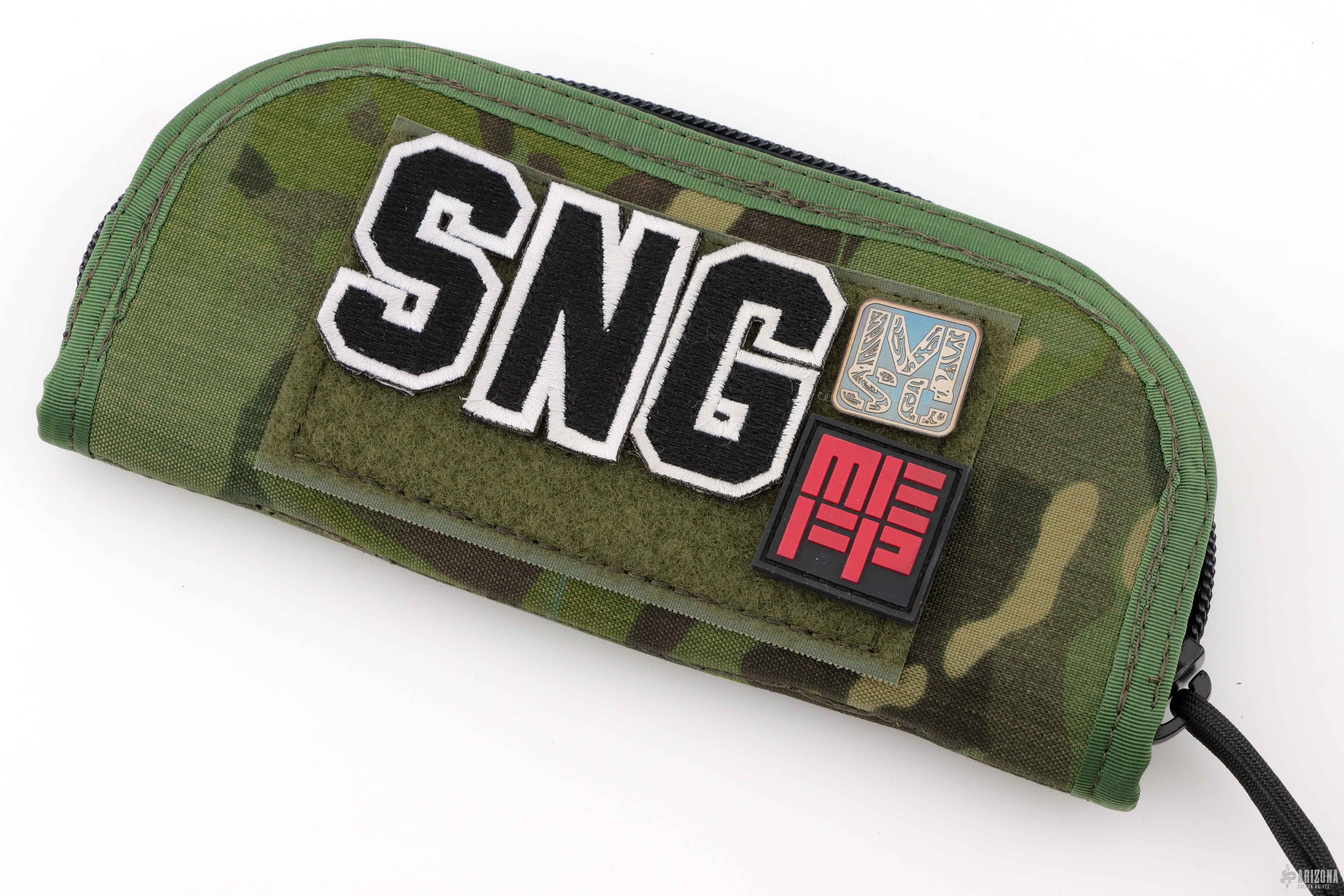 SOE Zippered Case w/ Strider Patches - Arizona Custom Knives