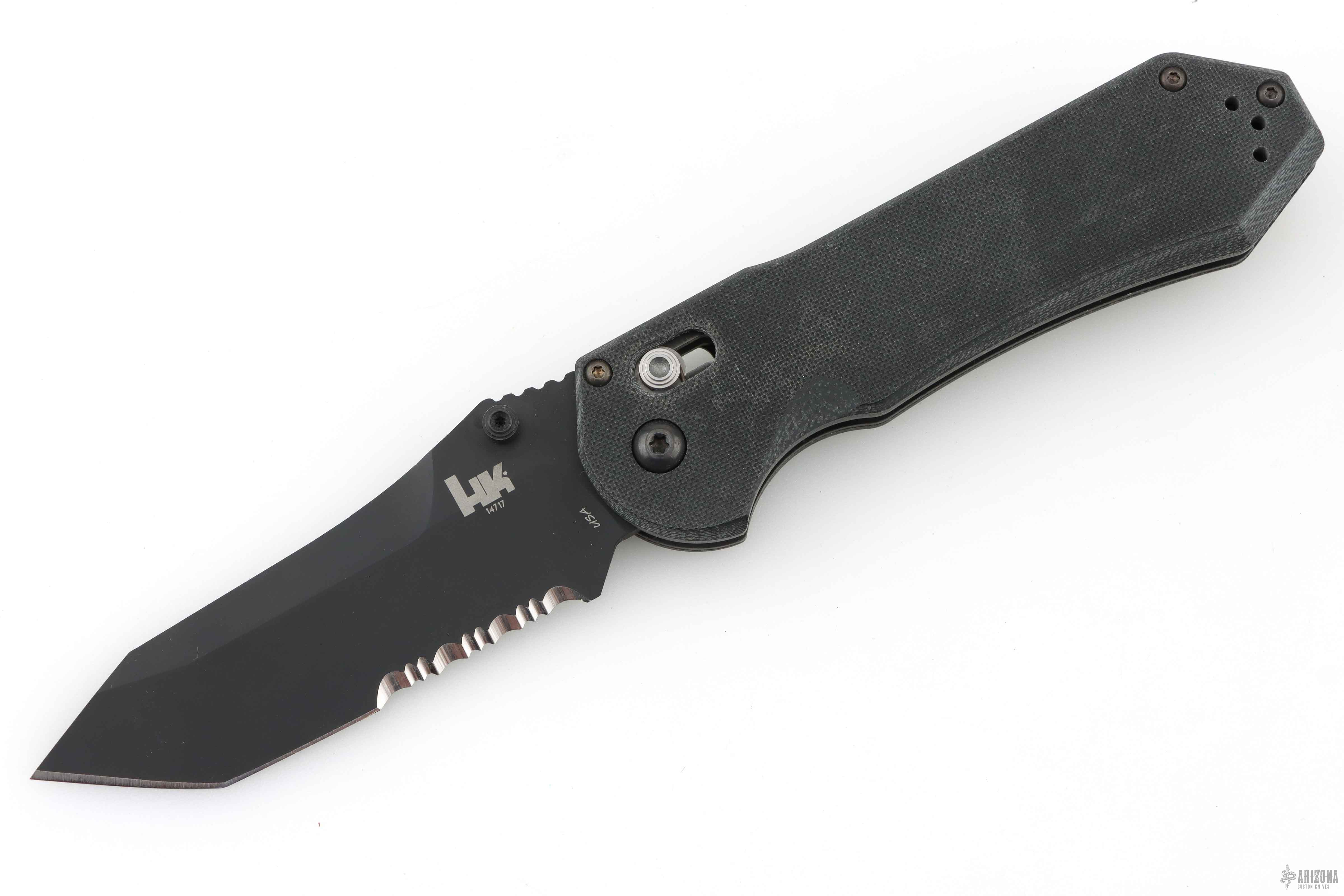 アンファン　ベアハートクロック　レア 14717BK Heckler & Koch-Prototype October 2014 - Arizona Custom Knives