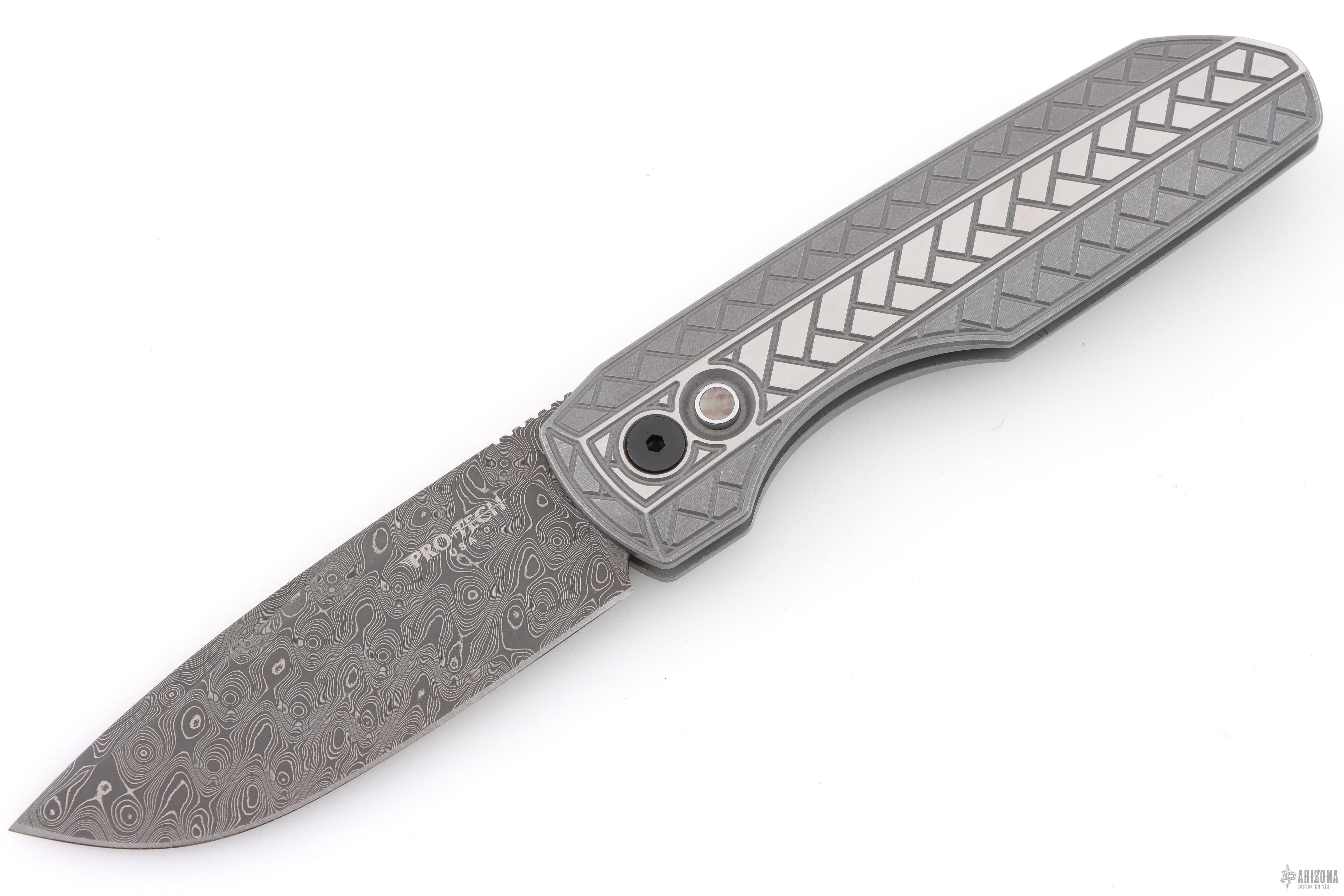関根　様 確認用-2　custom order　トレーニングナイフ刃無し 2026 Synapse 2 Custom 002 Nichols Raindrop Damascus - Limited To