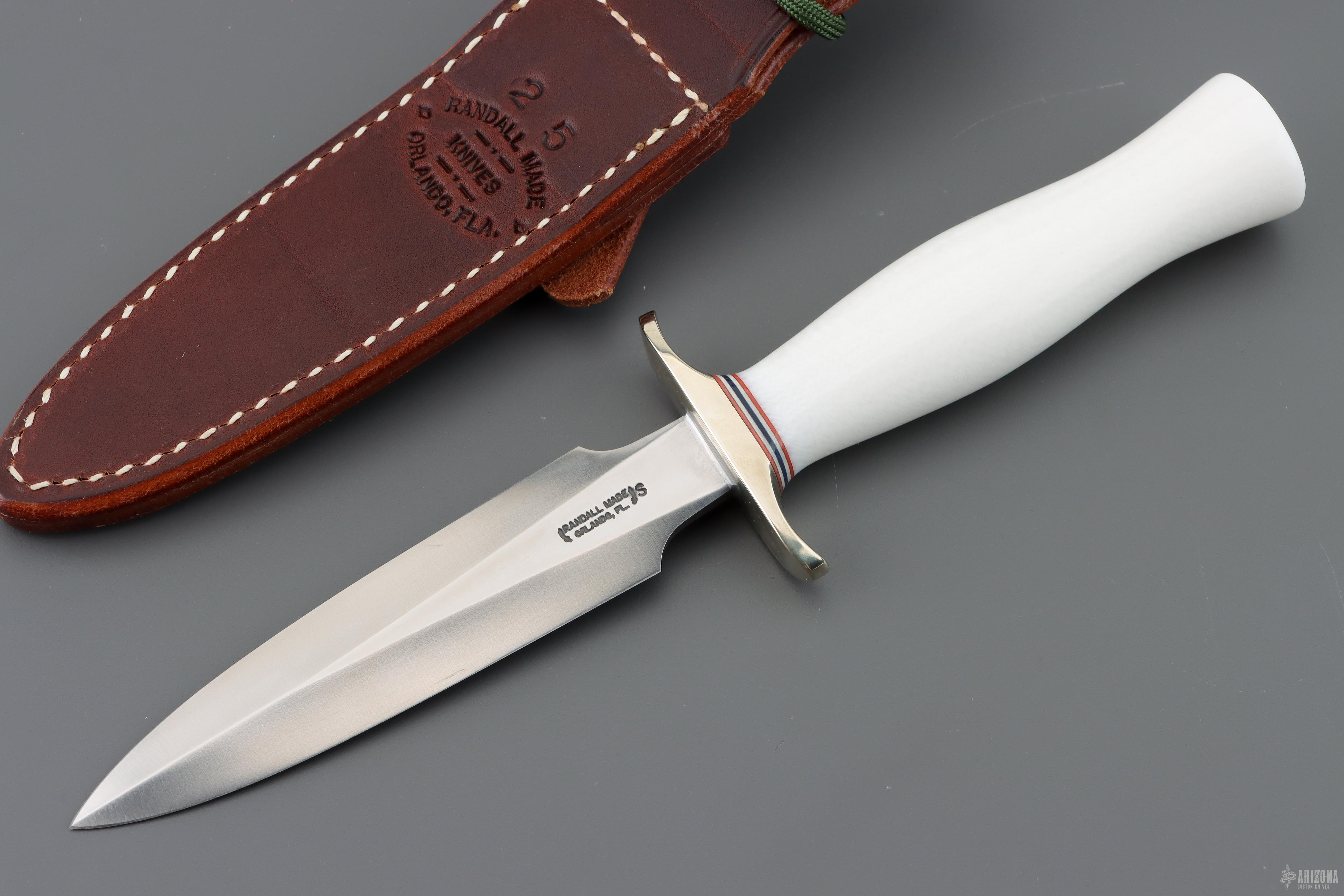 Model 2-5 Dagger - Imitation Ivory - Arizona Custom Knives