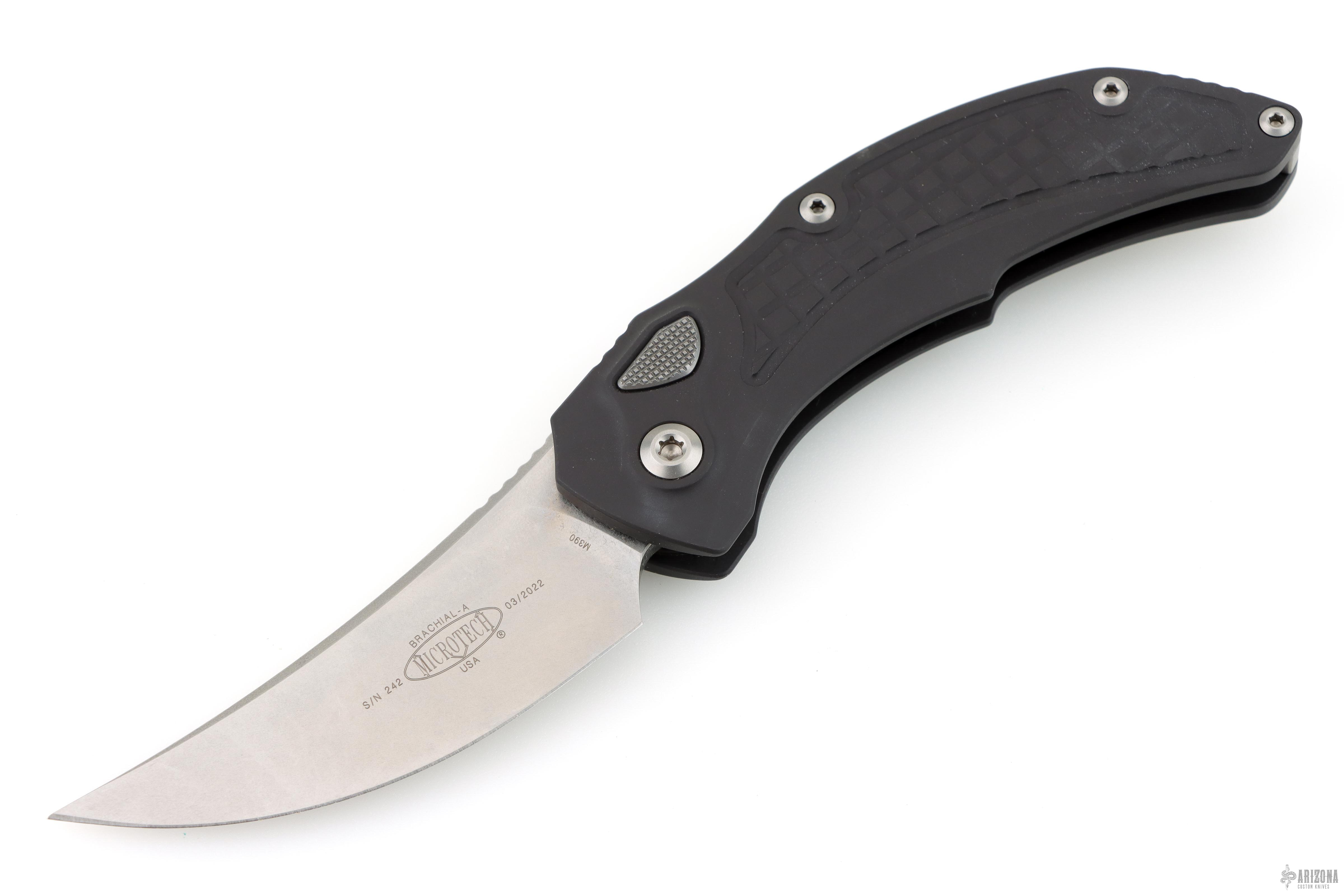 新品未使用　VOLA Racing セラミックMINI BLADE 選手用 268A-10 Brachial Auto S/E Stonewash Standard - Arizona Custom Knives