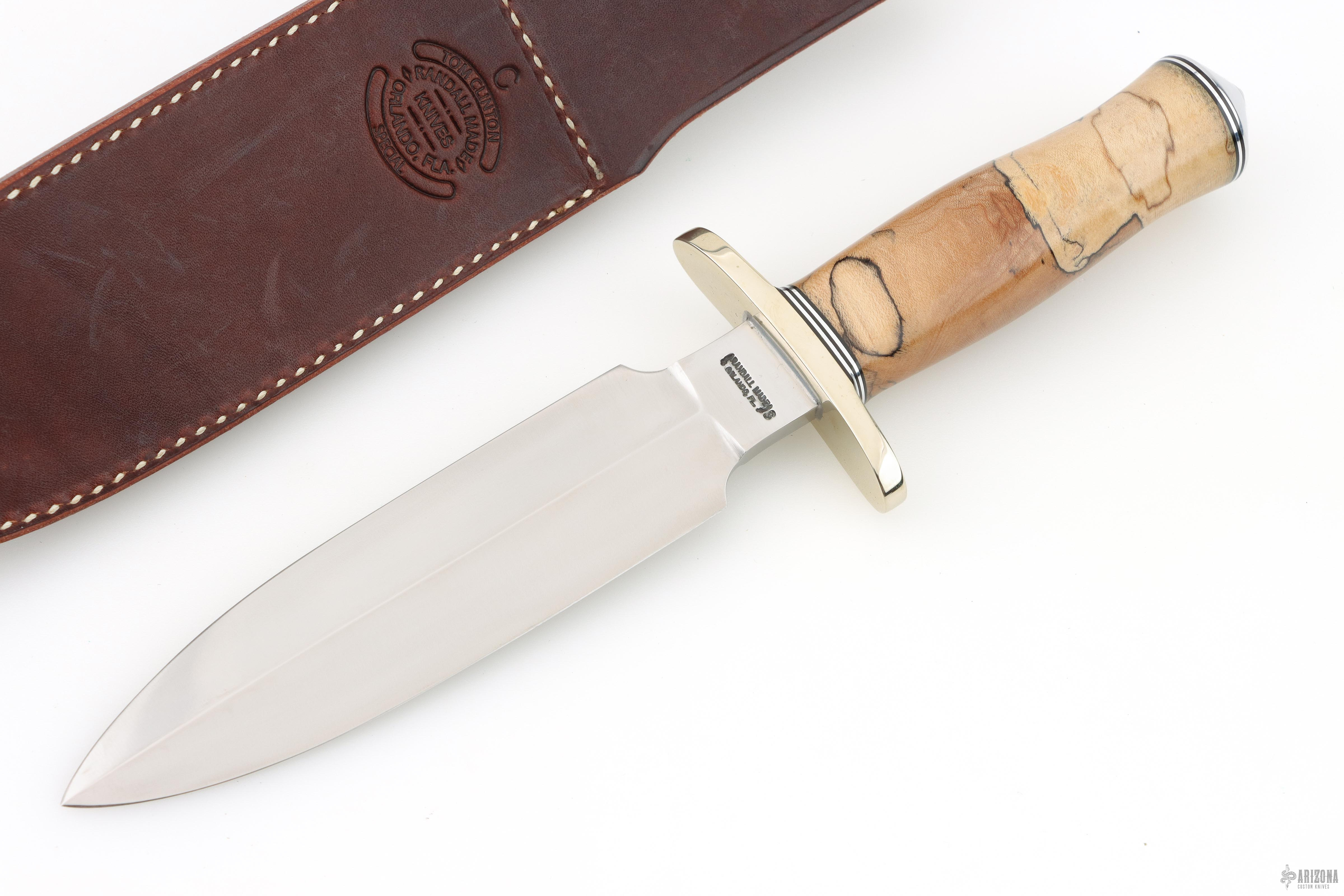 Tom Clinton Special - Spalted Maple - Arizona Custom Knives