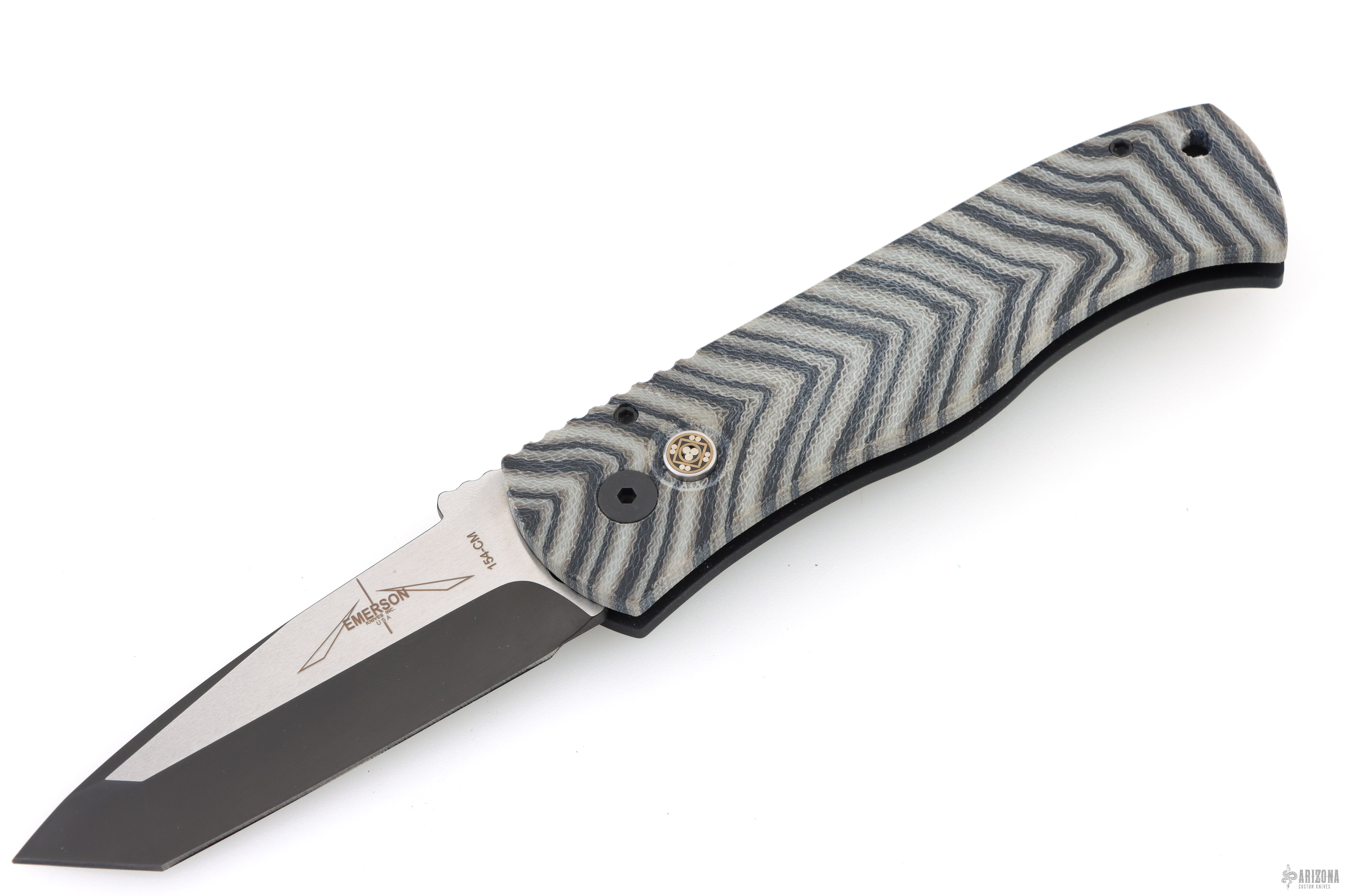 CQC-7 Emerson Unique Micarta - Arizona Custom Knives
