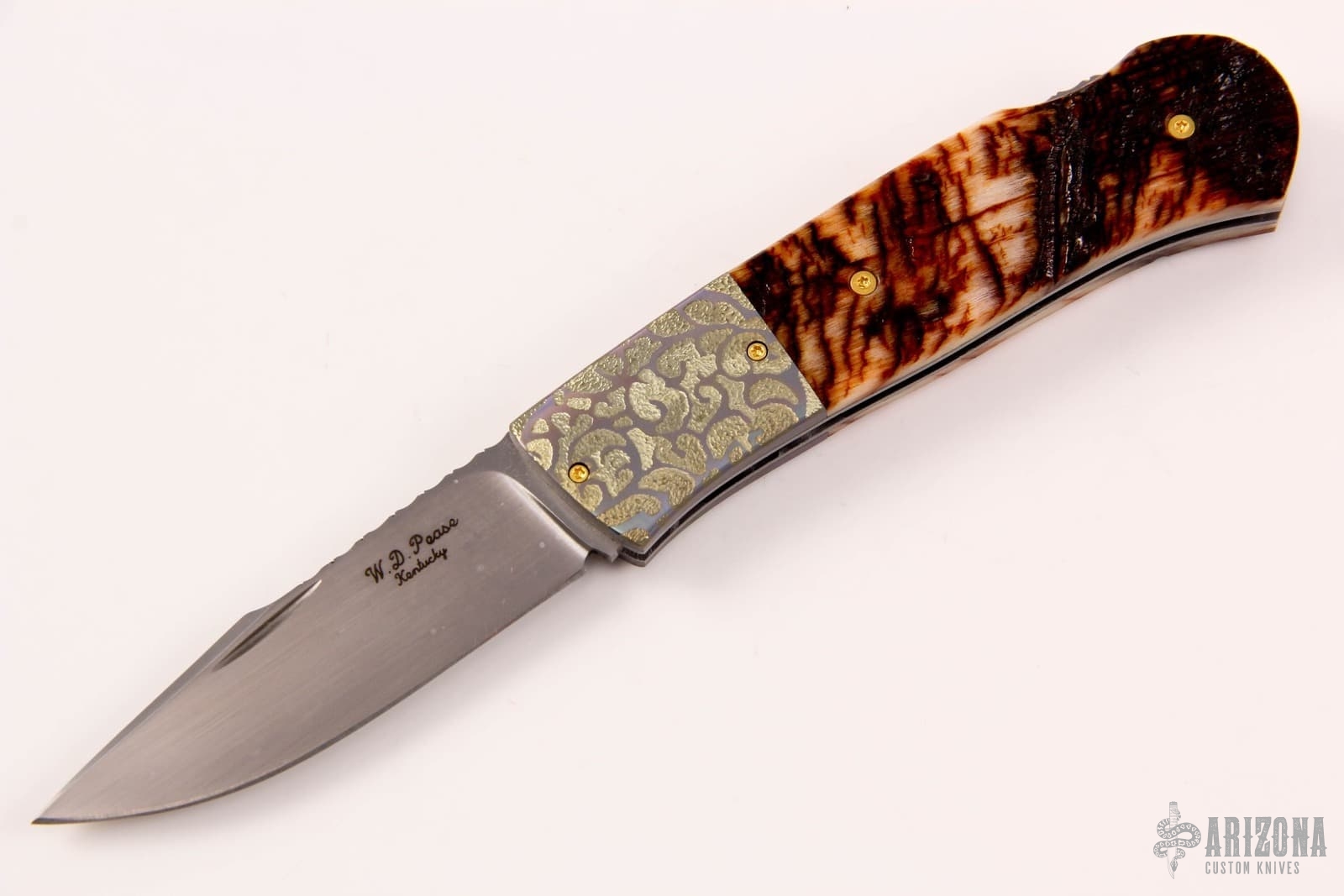 Big Horn Sheep Lockback Arizona Custom Knives