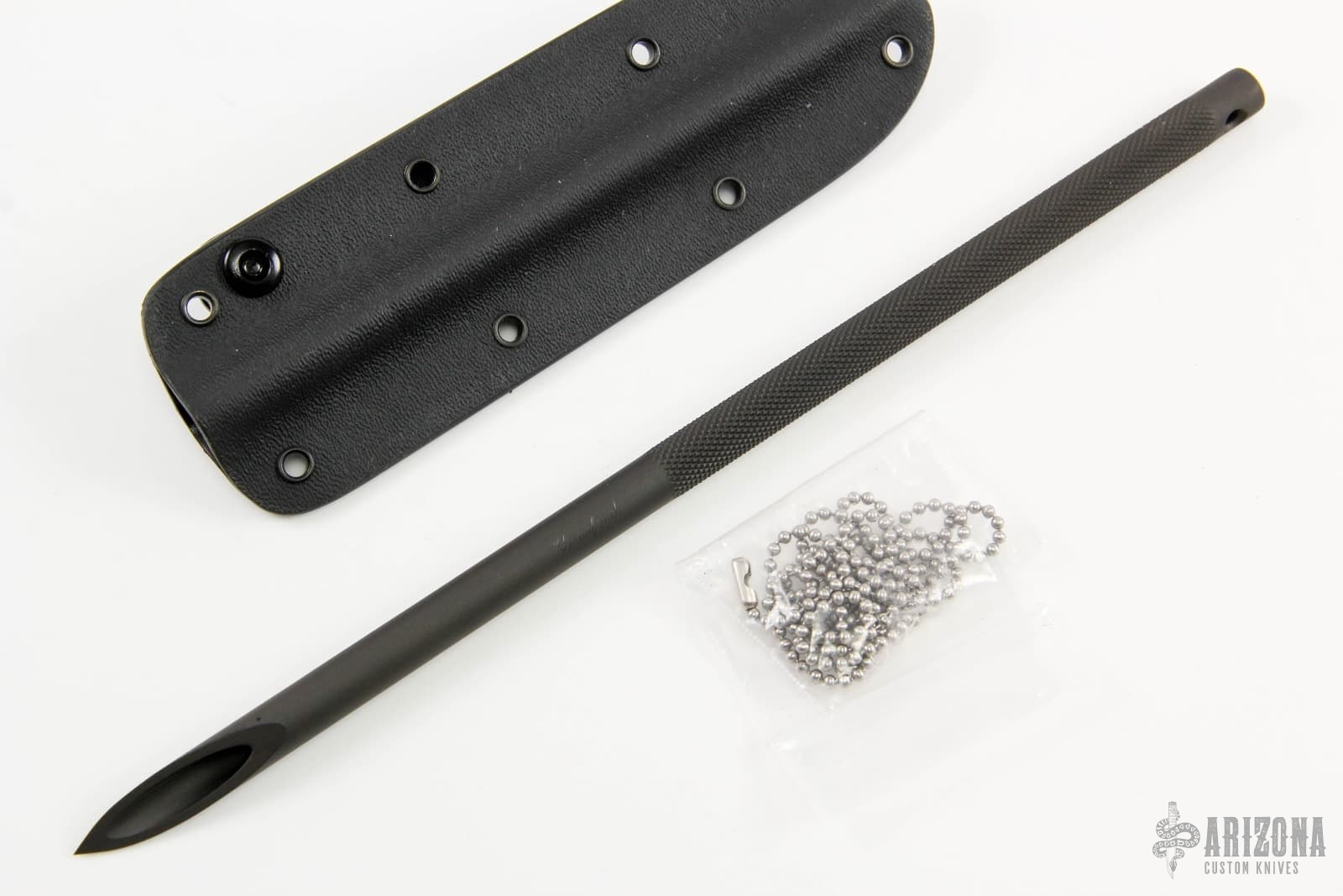 10" DLC Survival Straw Arizona Custom Knives