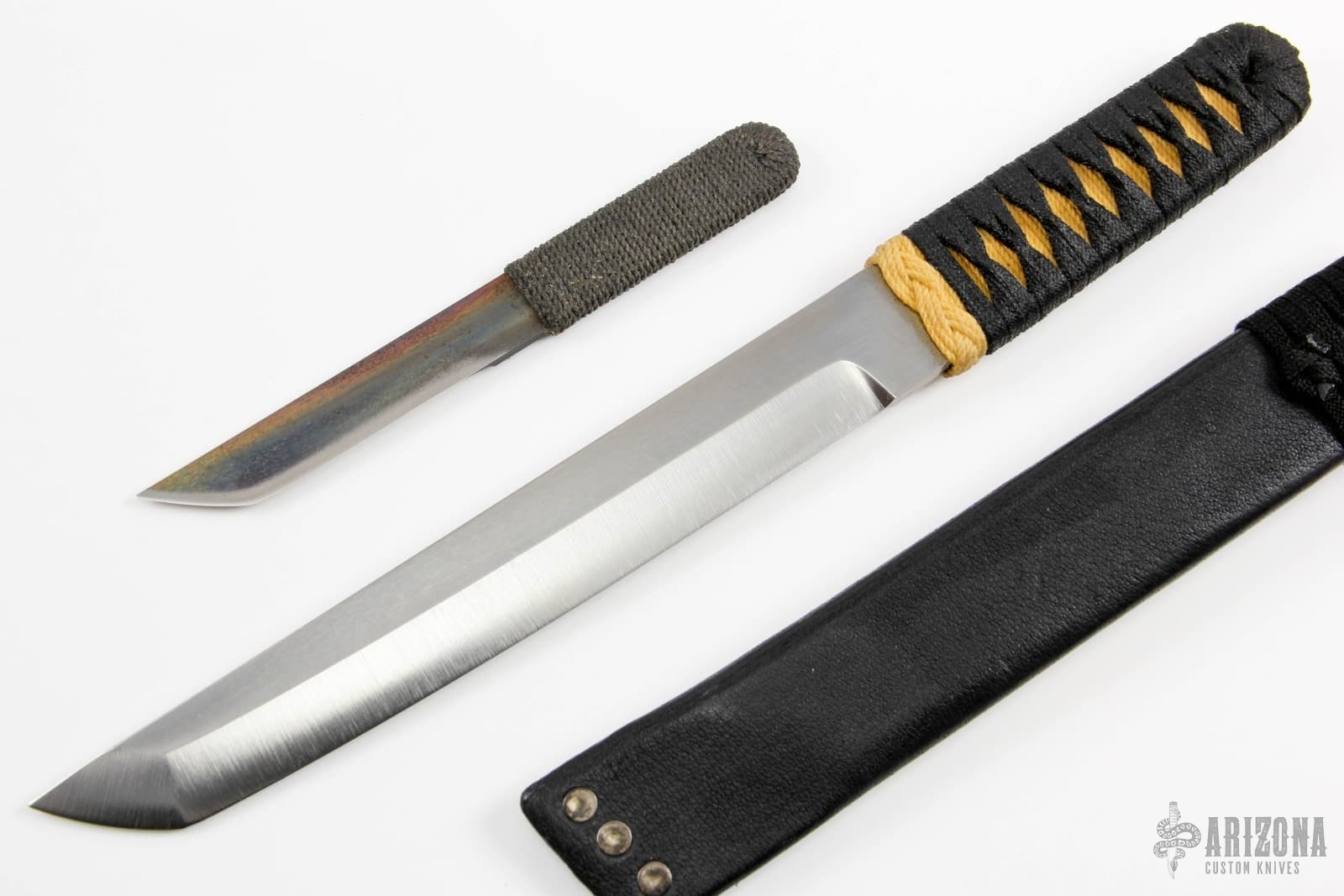 Special Aikuchi with Companion Blade Arizona Custom Knives