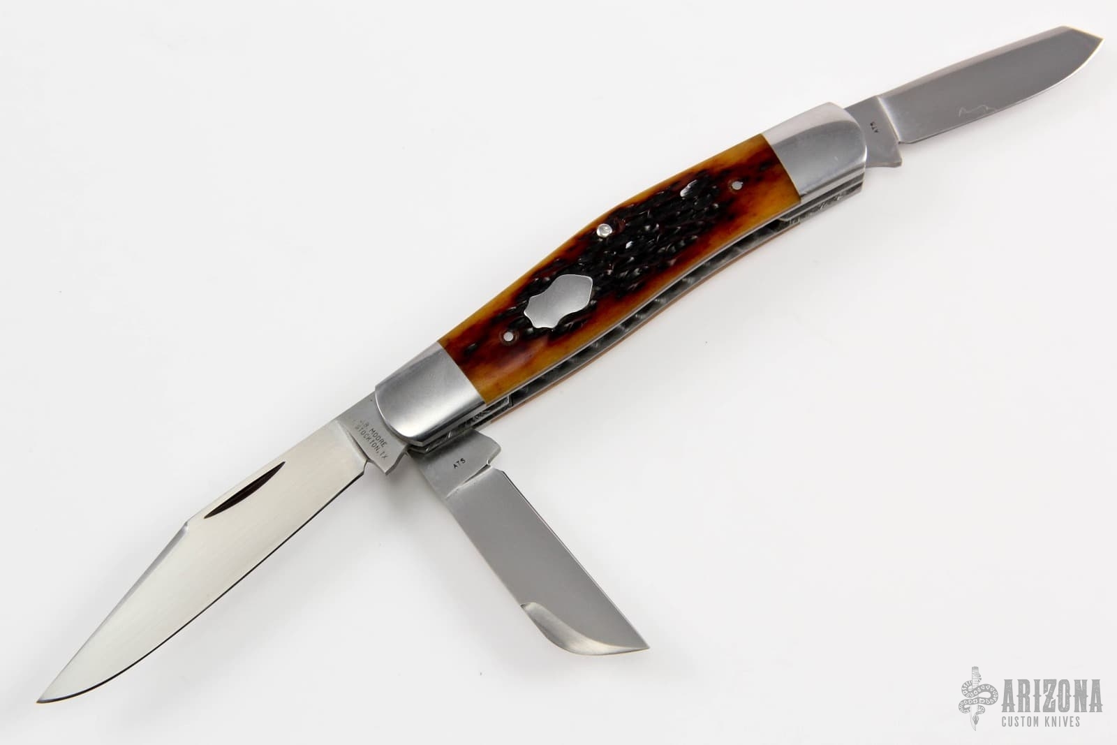ブランド品 通販サイト 3-Blade Stockman Knives Custom Arizona - その他