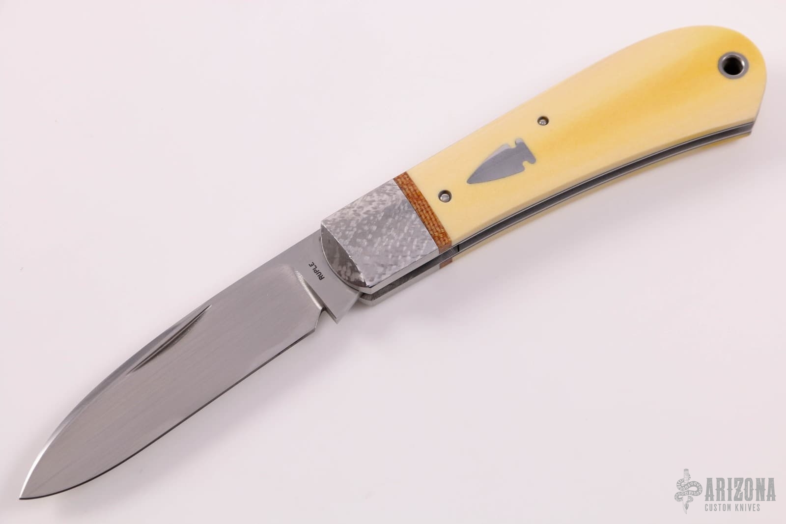 Zulu Spear - Vintage Westinghouse Micarta - Arizona Custom Knives