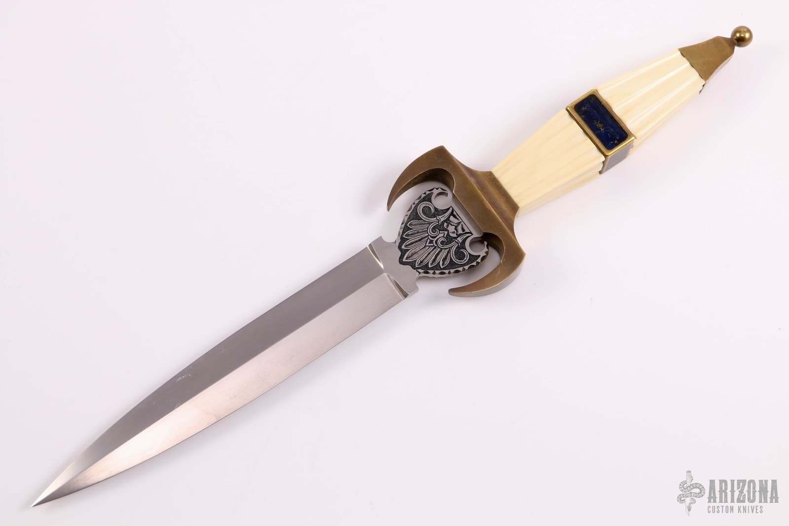 Engraved Dagger - Arizona Custom Knives