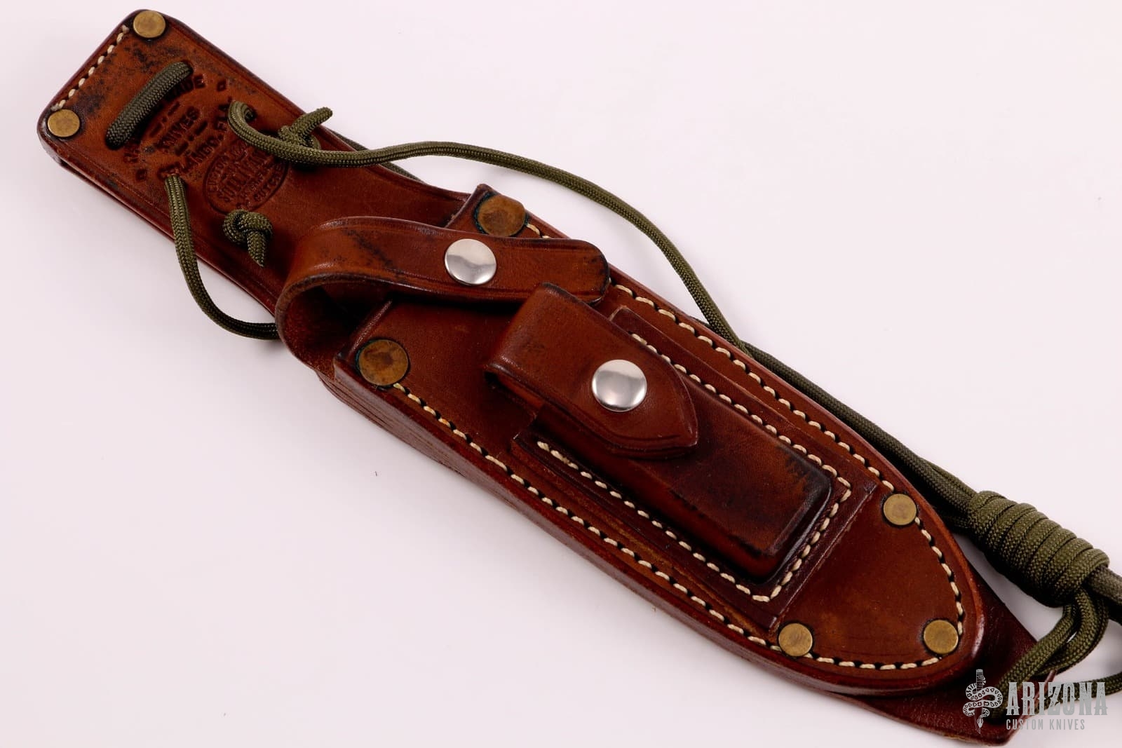 Model C Sheath 5.5" w/ Copper Rivets Arizona Custom Knives