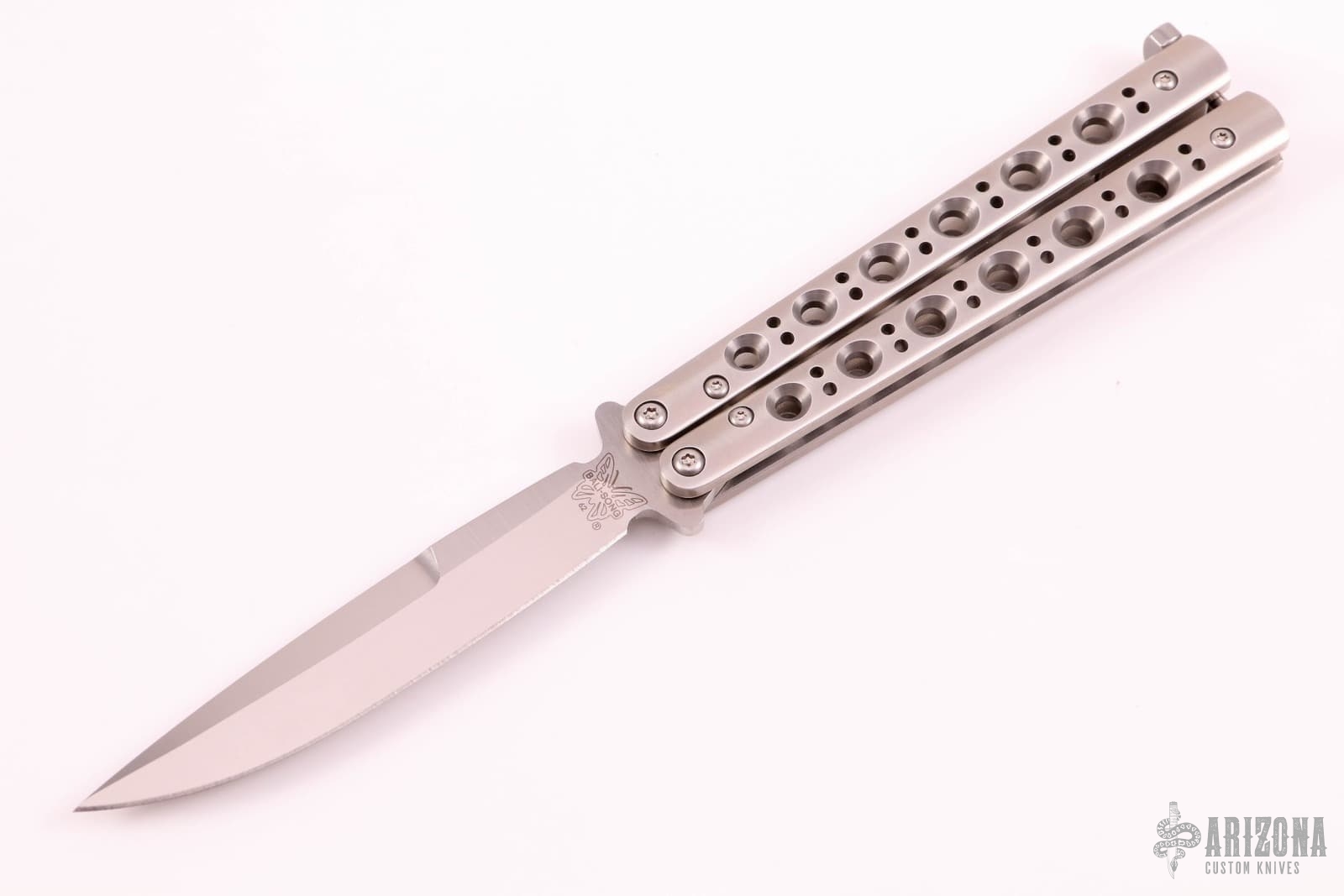 Benchmade Balisong Butterfly Knife 62 (Stainless Steel)