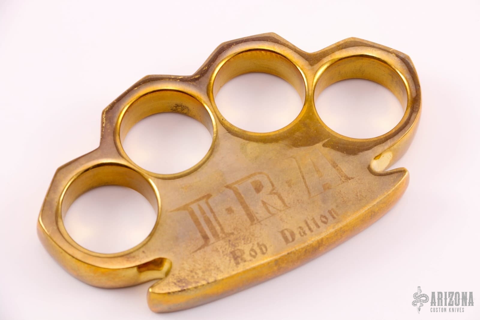 Brass Knuckles IRA Arizona Custom Knives