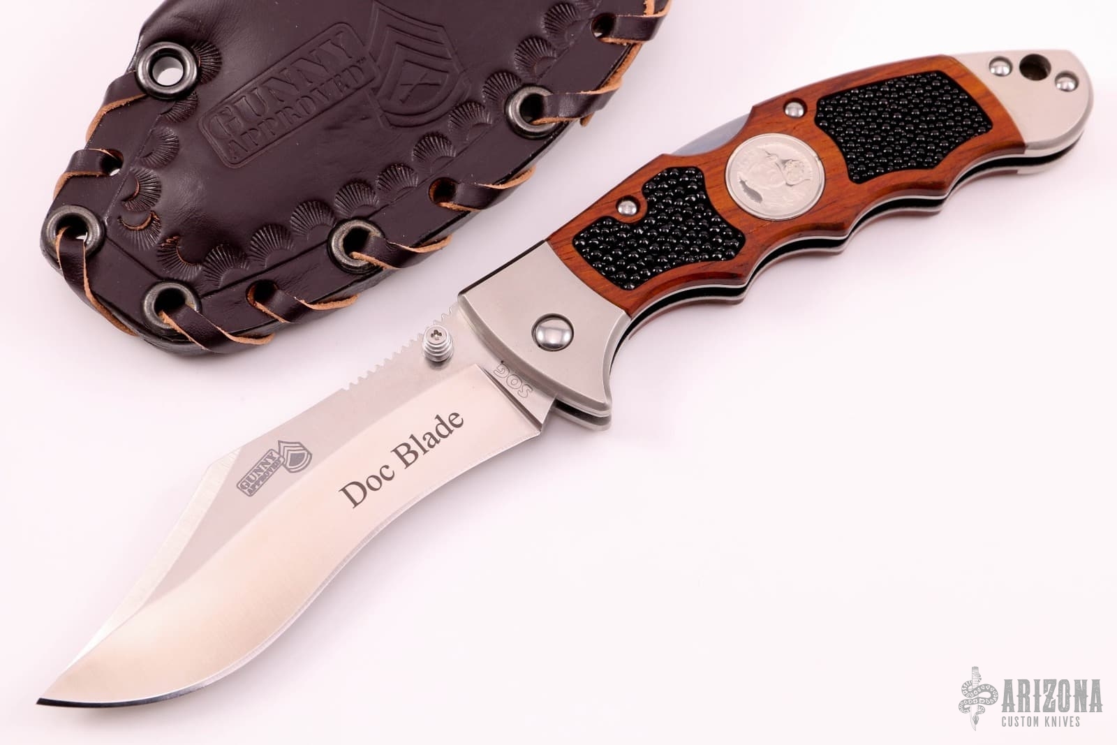Limited Edition Gunny Series Folder #023/1000 - Arizona Custom Knives