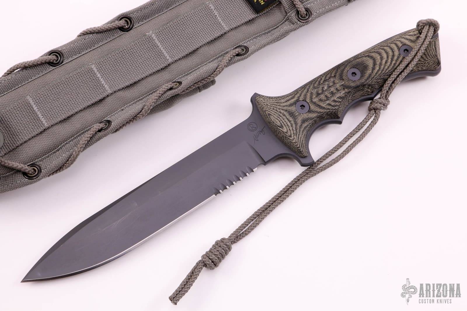 Green Beret 7" Arizona Custom Knives