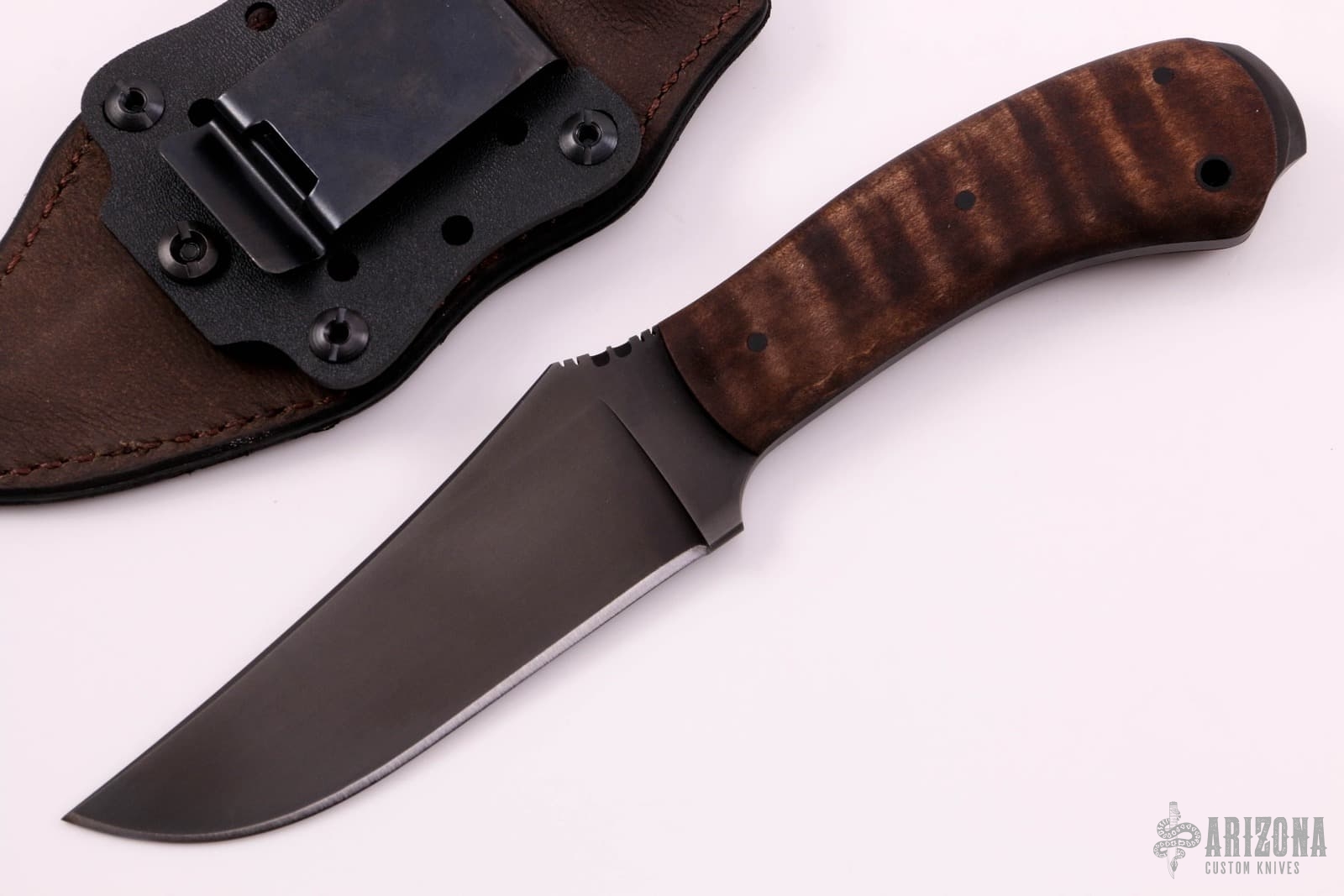 Crusher Belt Knife Maple Arizona Custom Knives