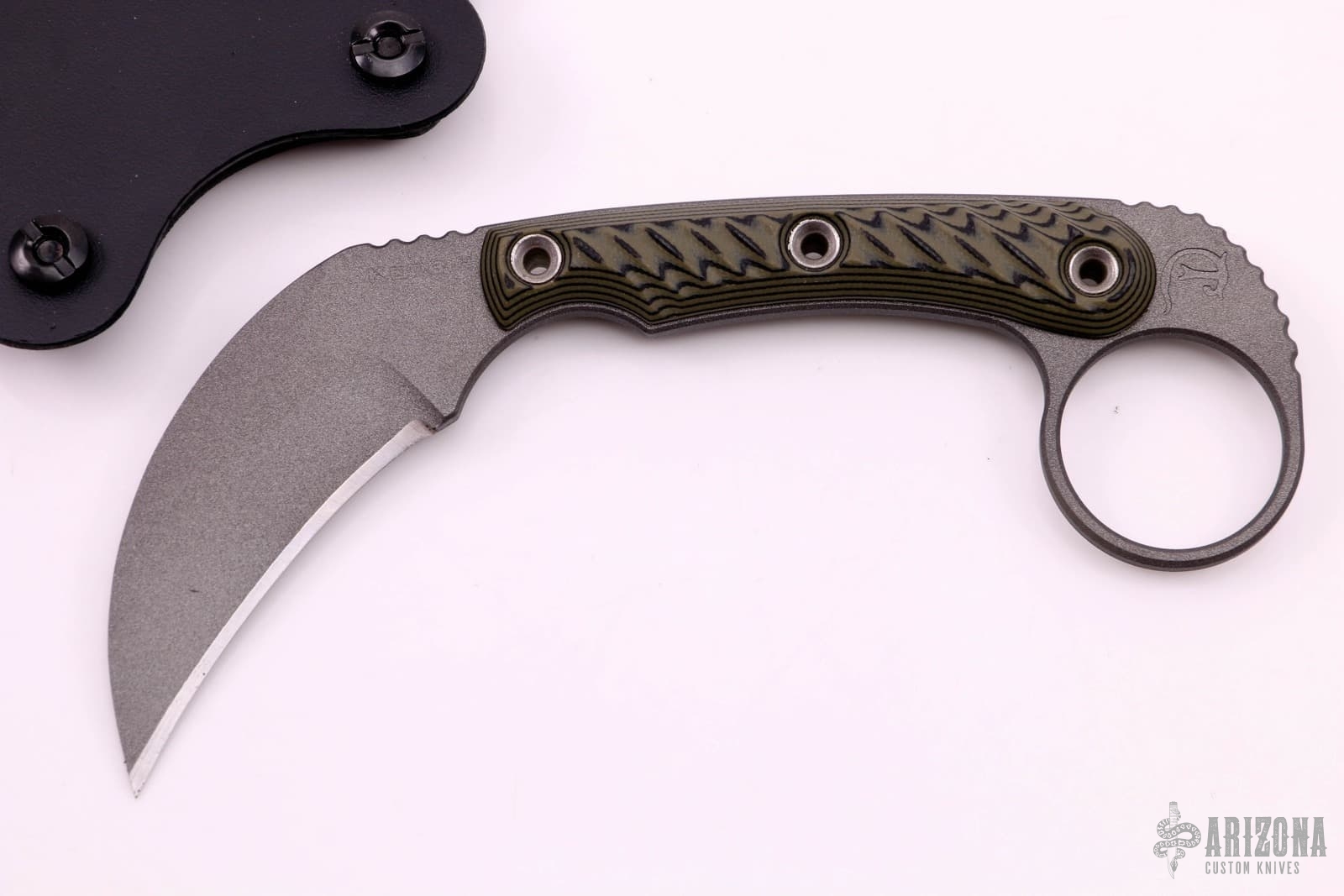 Korbin - Dirty Olive | Arizona Custom Knives