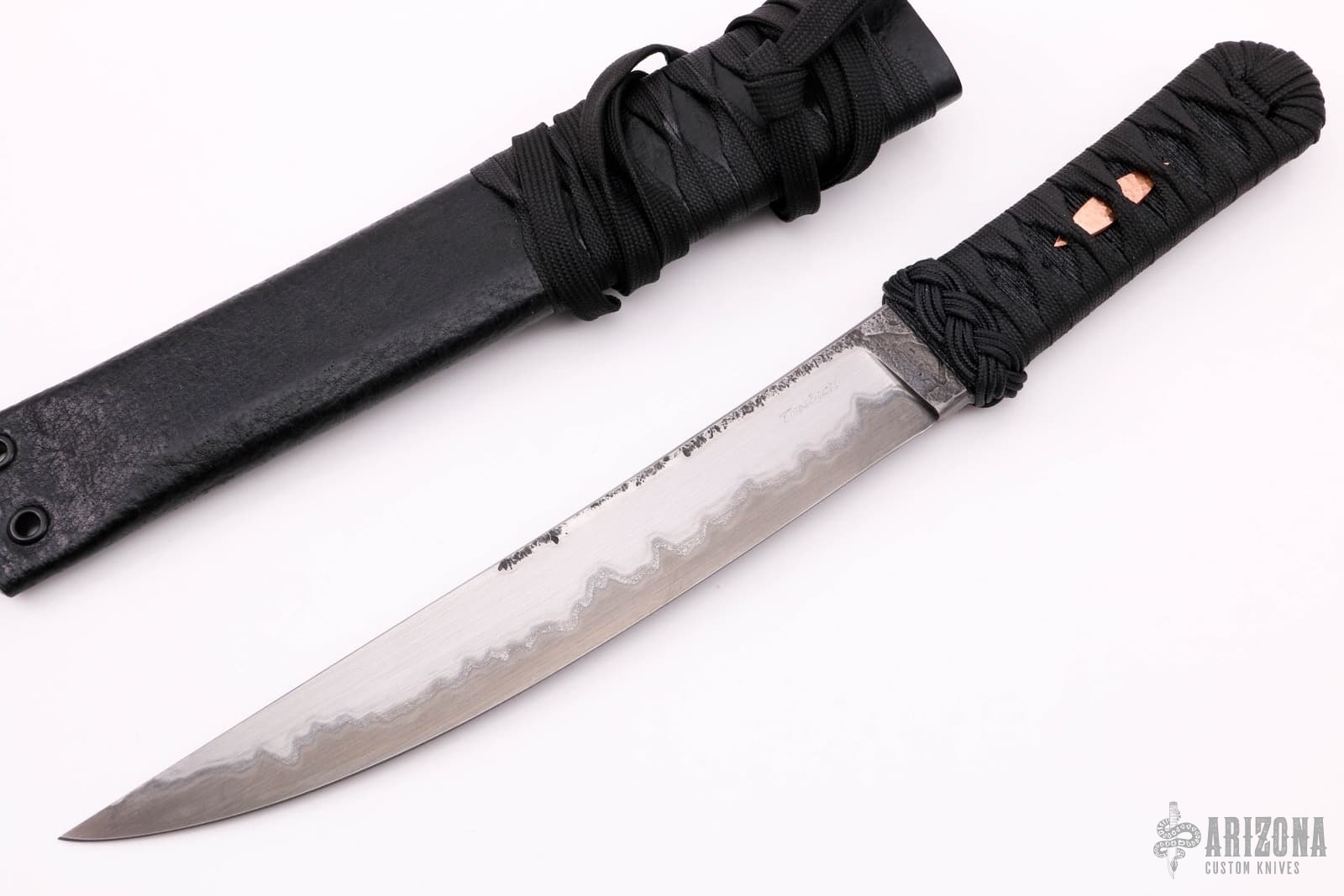 San Mai HiramZukuri Tanto - Arizona Custom Knives