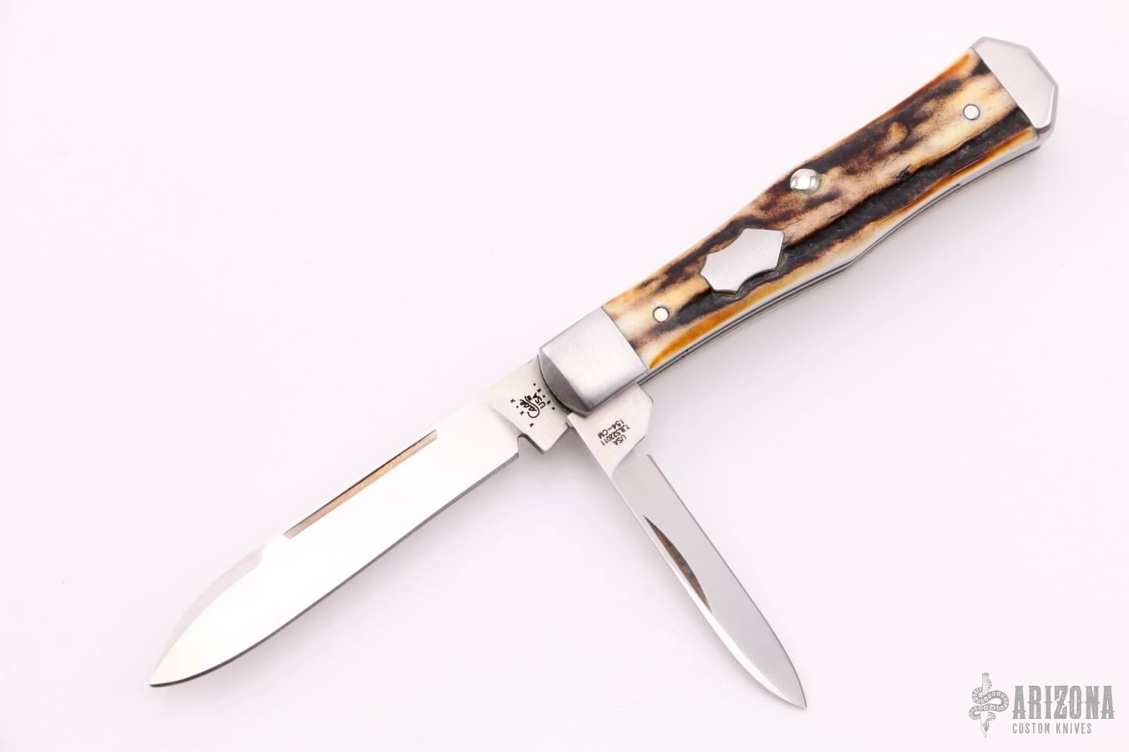 TB2011 Coffin Jack - Stag - Arizona Custom Knives