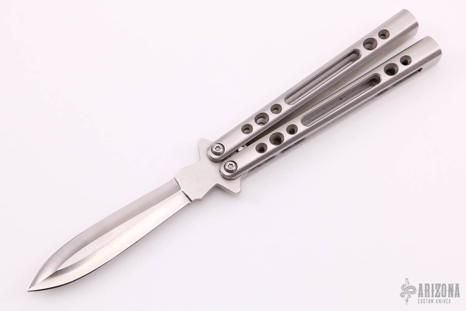 Dagger Balisong Stainless Steel Arizona Custom Knives